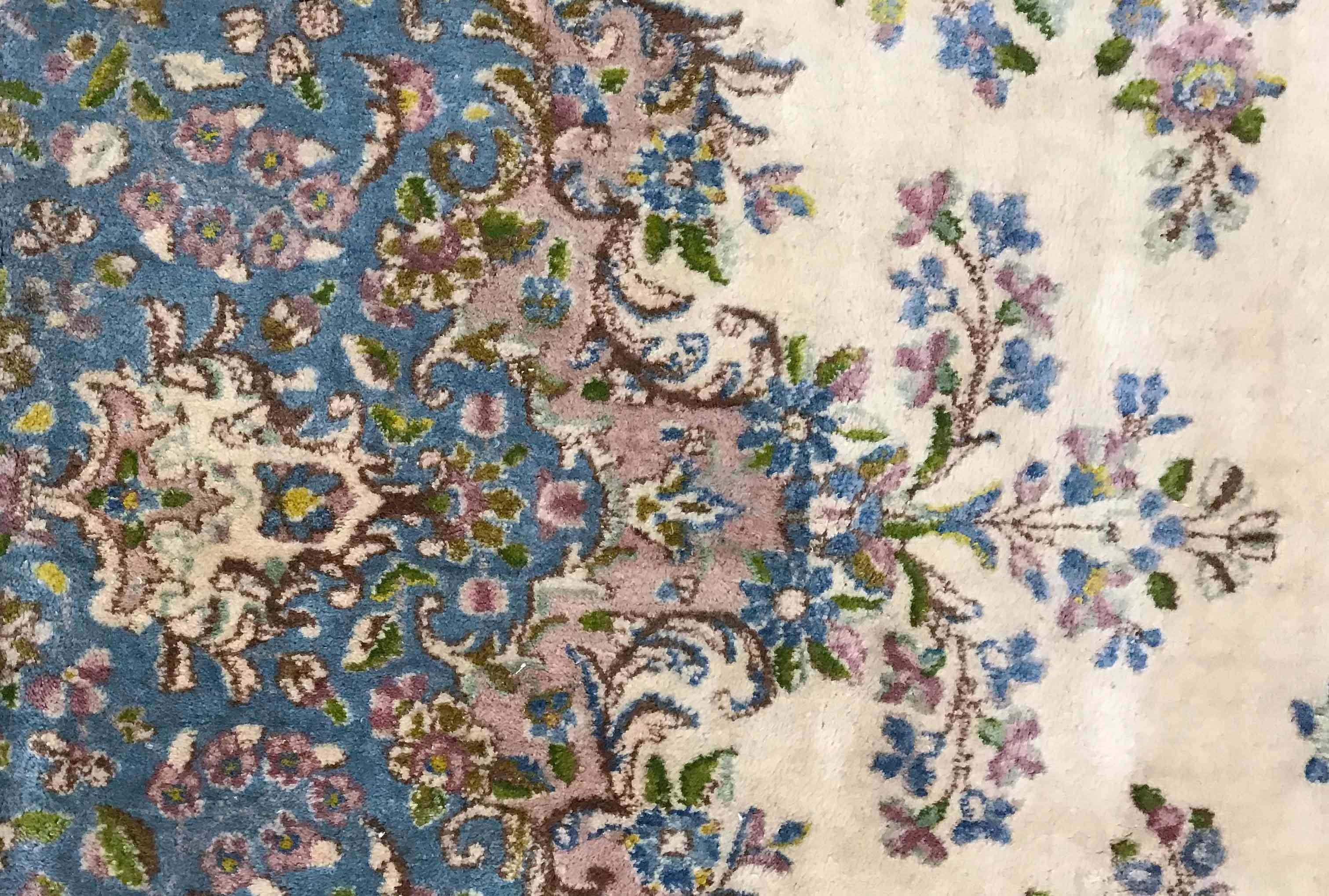 Vintage Übergröße Kerman Teppich, circa 1940 11'6 x 19'5. (Persisch) im Angebot