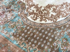 Vintage Oversize Persian Kerman Rug, circa 1940 12' x 17'11.