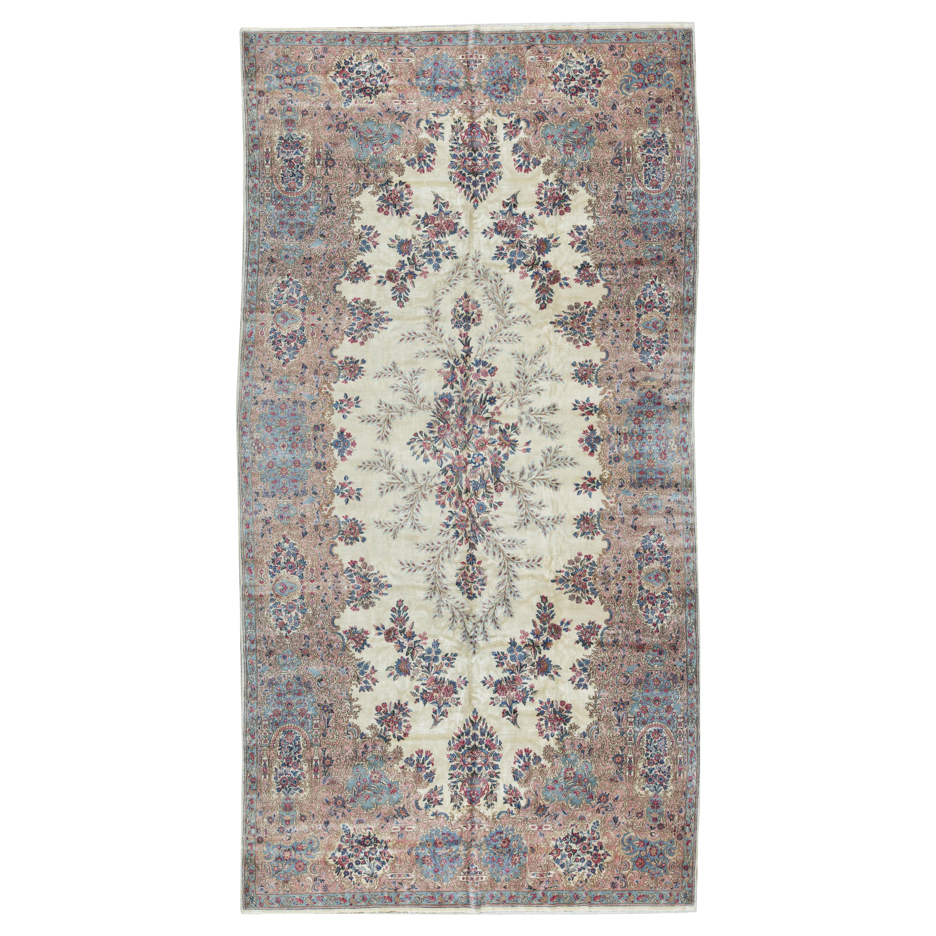 Vintage Übergröße persischen Kerman Teppich, circa 1940 10'5 x 21'2.