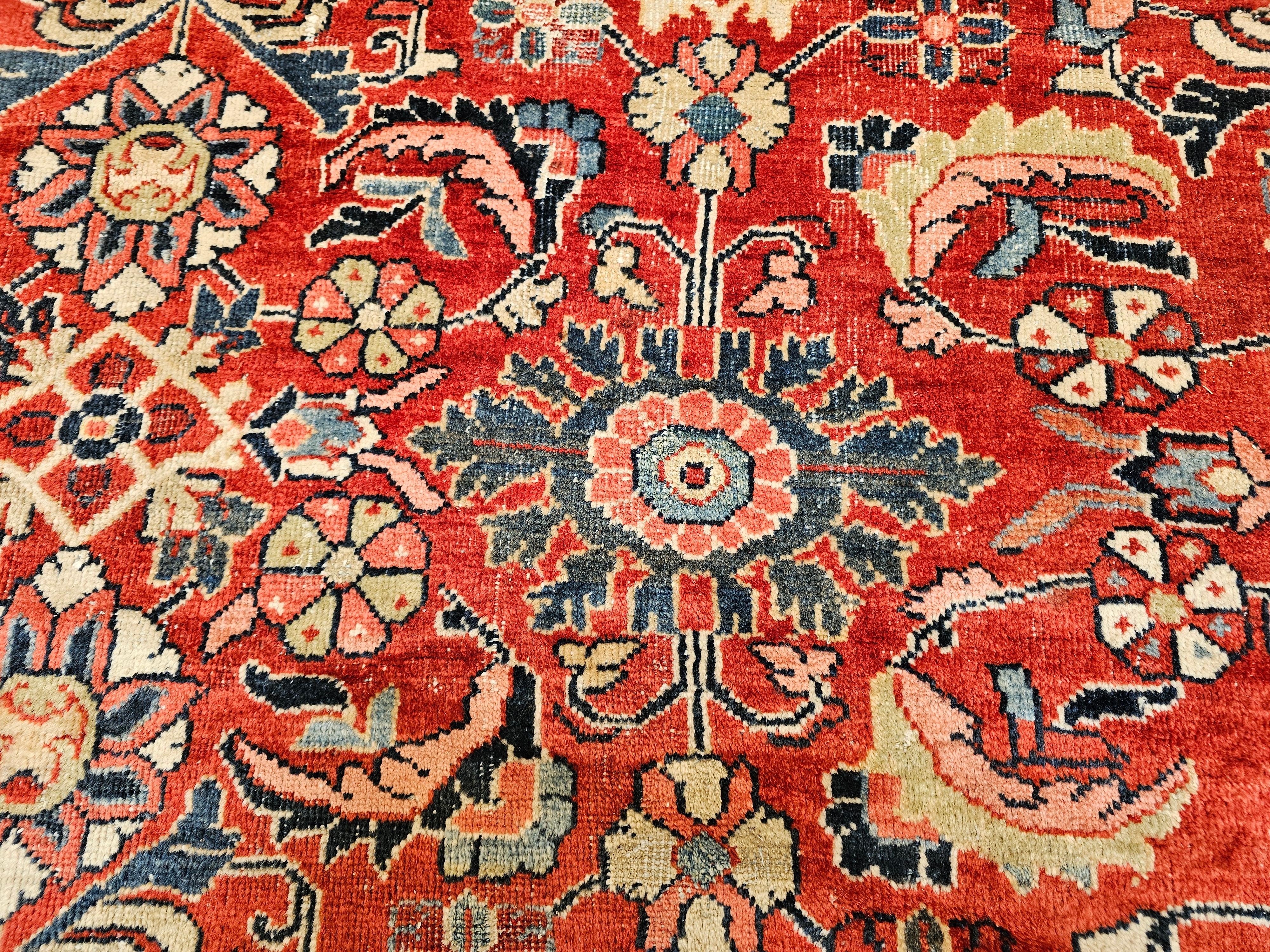 Tapis persan surdimensionné Sultanabad avec motif géométrique sur toute sa surface en vente 5