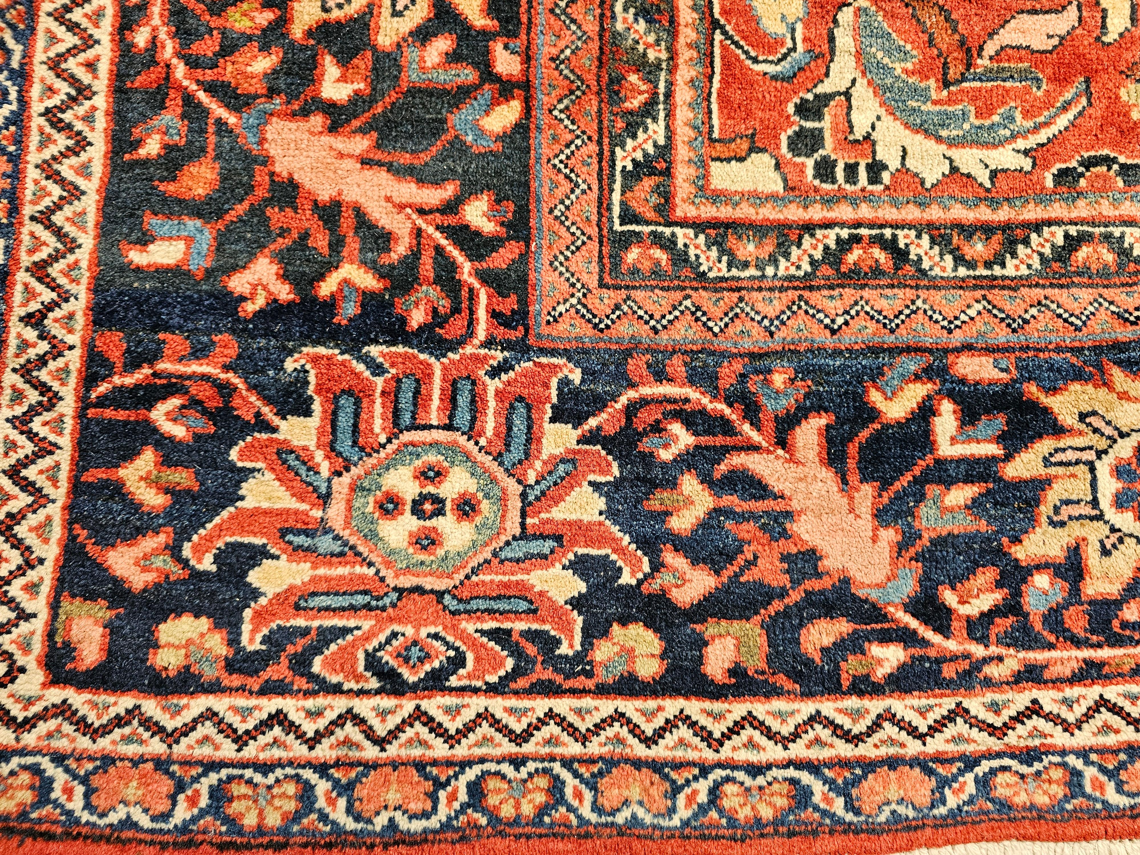 Tapis persan surdimensionné Sultanabad avec motif géométrique sur toute sa surface en vente 6