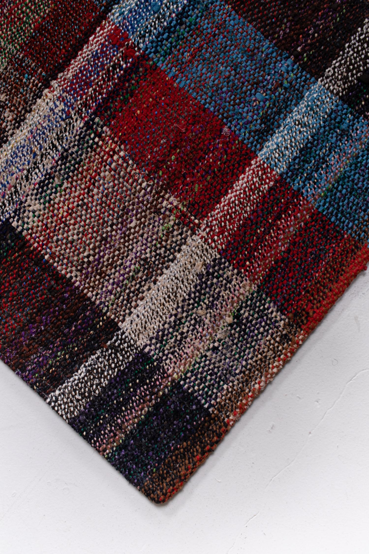 Wool Vintage Oversize Turkish Adana Kilim Rug For Sale