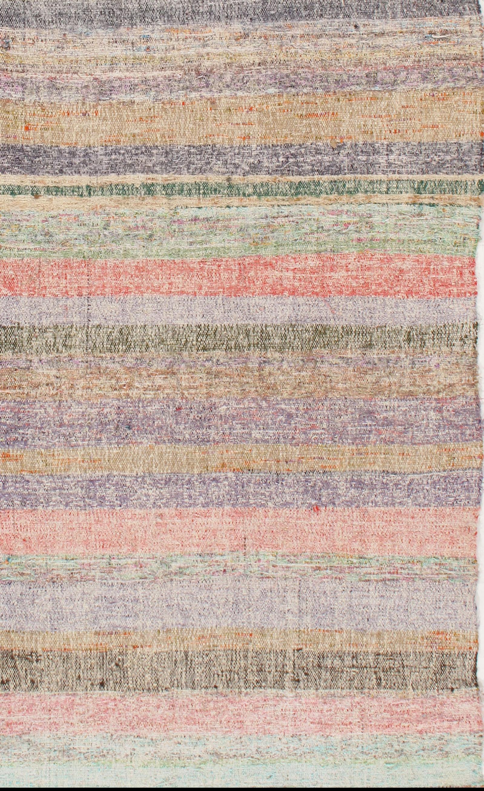Vintage Oversize Turkish Kilim Long Runner, 3'9 x 24'2 For Sale 2