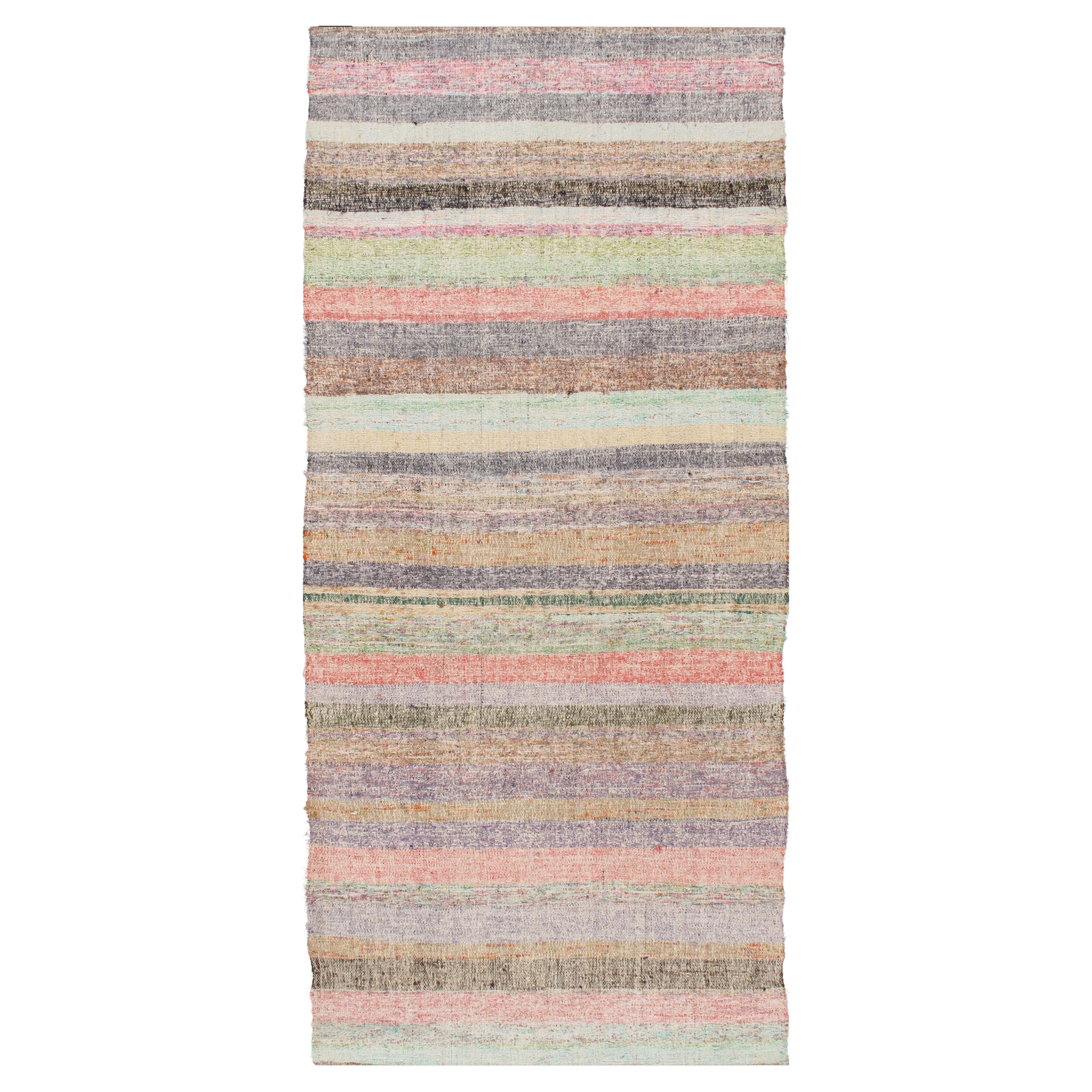 Vintage Oversize Turkish Kilim Long Runner, 3'9 x 24'2 For Sale