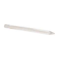 Vintage Oversized Crystal Pencil Sculpture