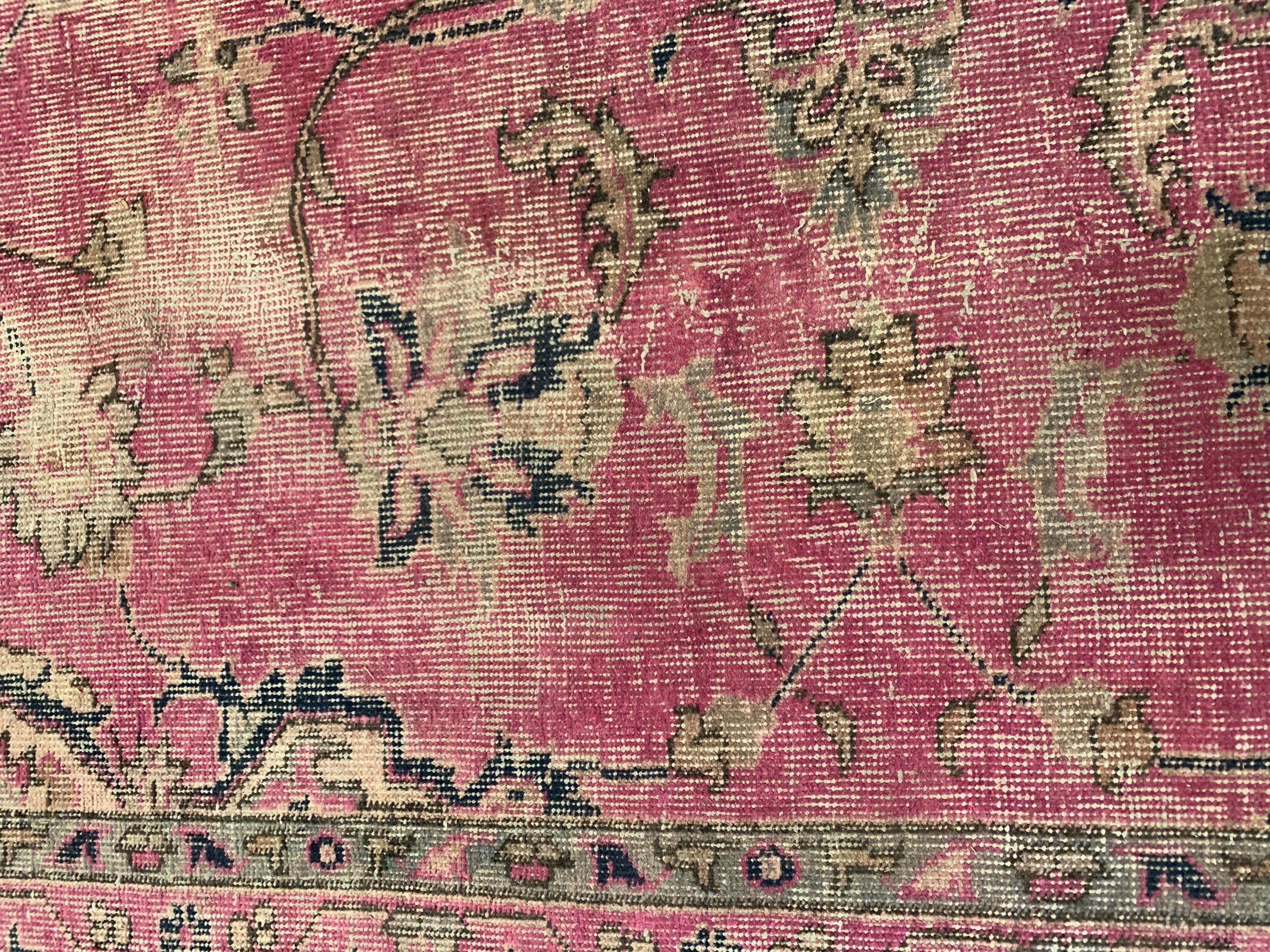 oversize vintage rug