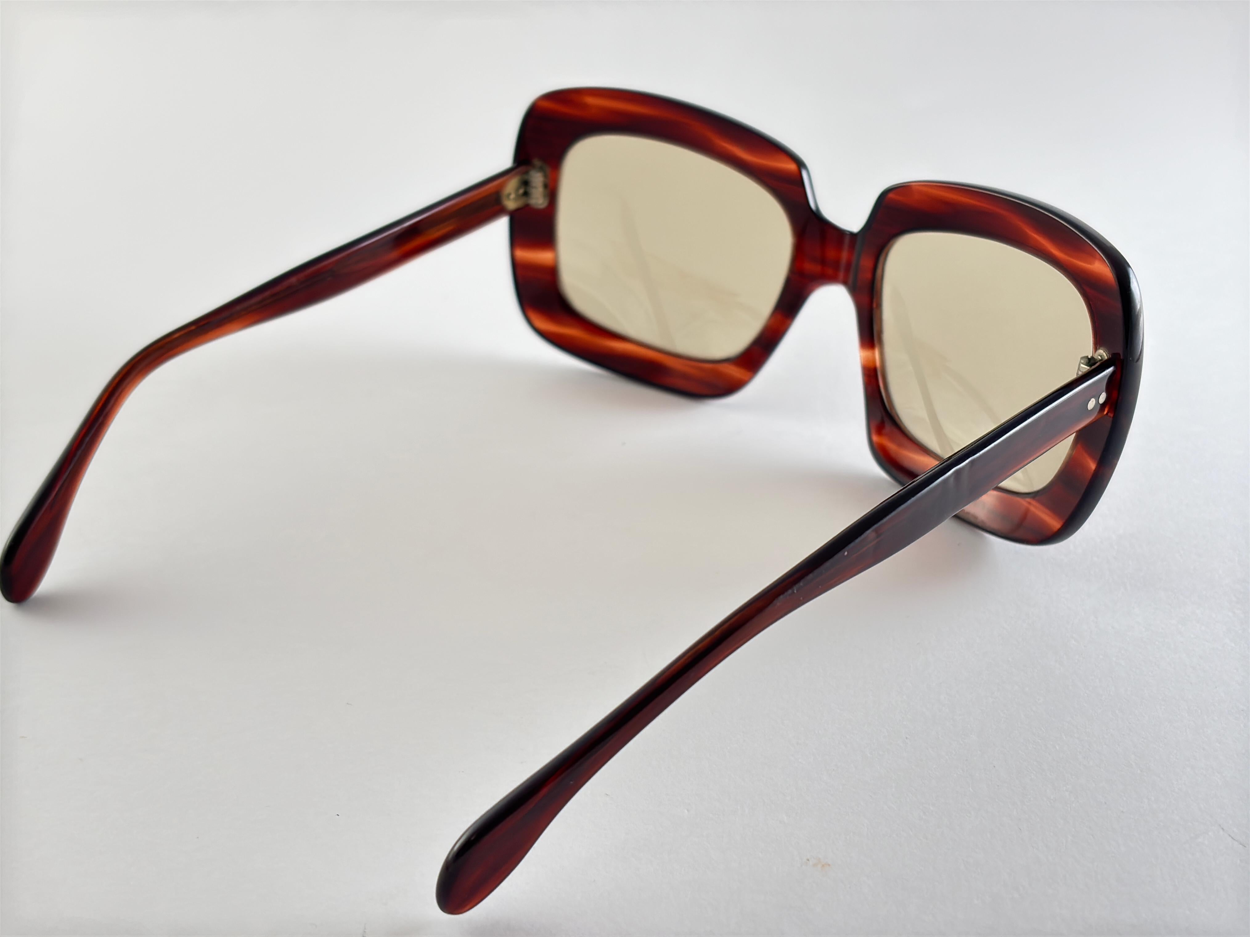 Lunettes de soleil vintage surdimensionnées 