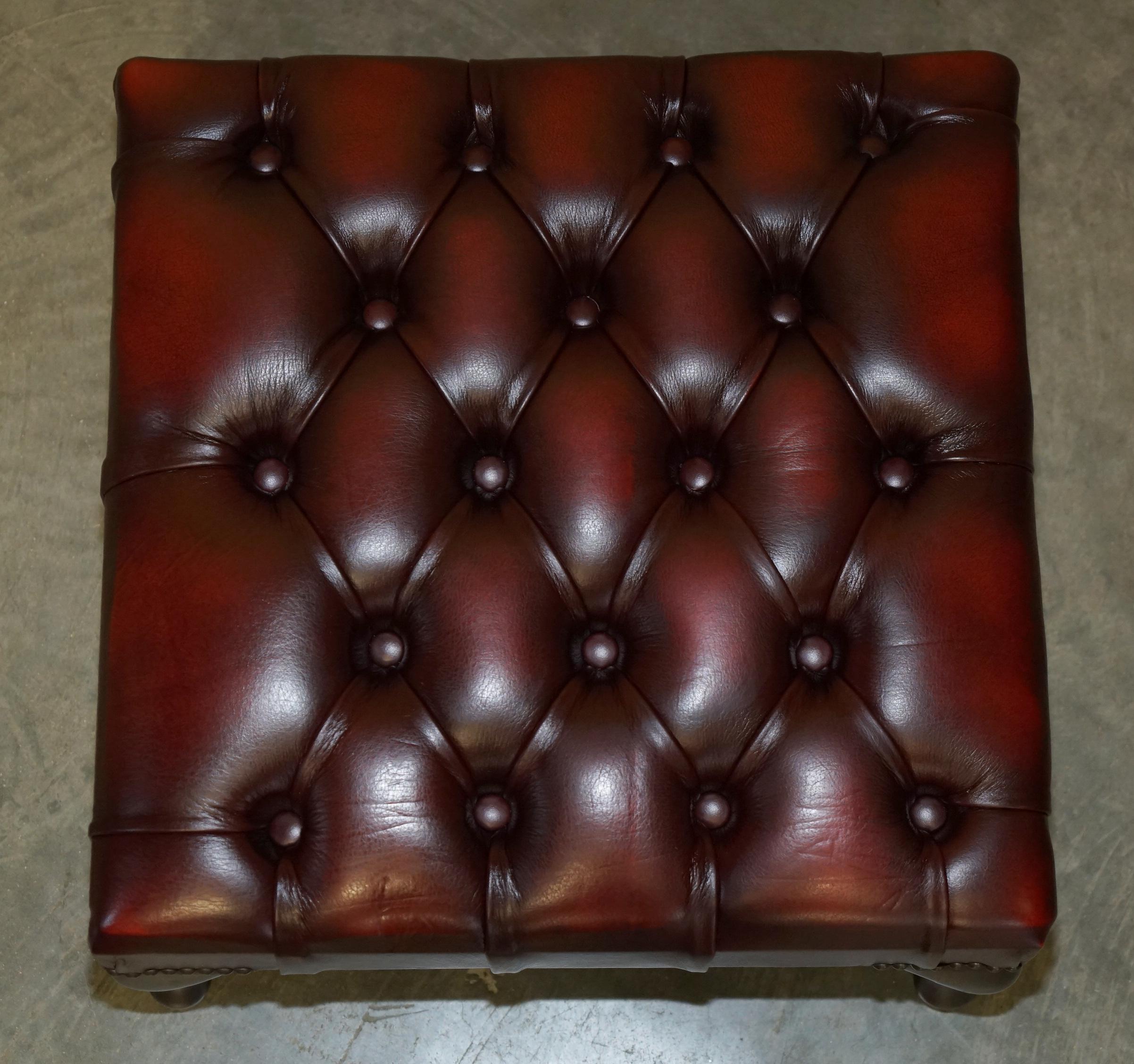 chesterfield chair with ottoman