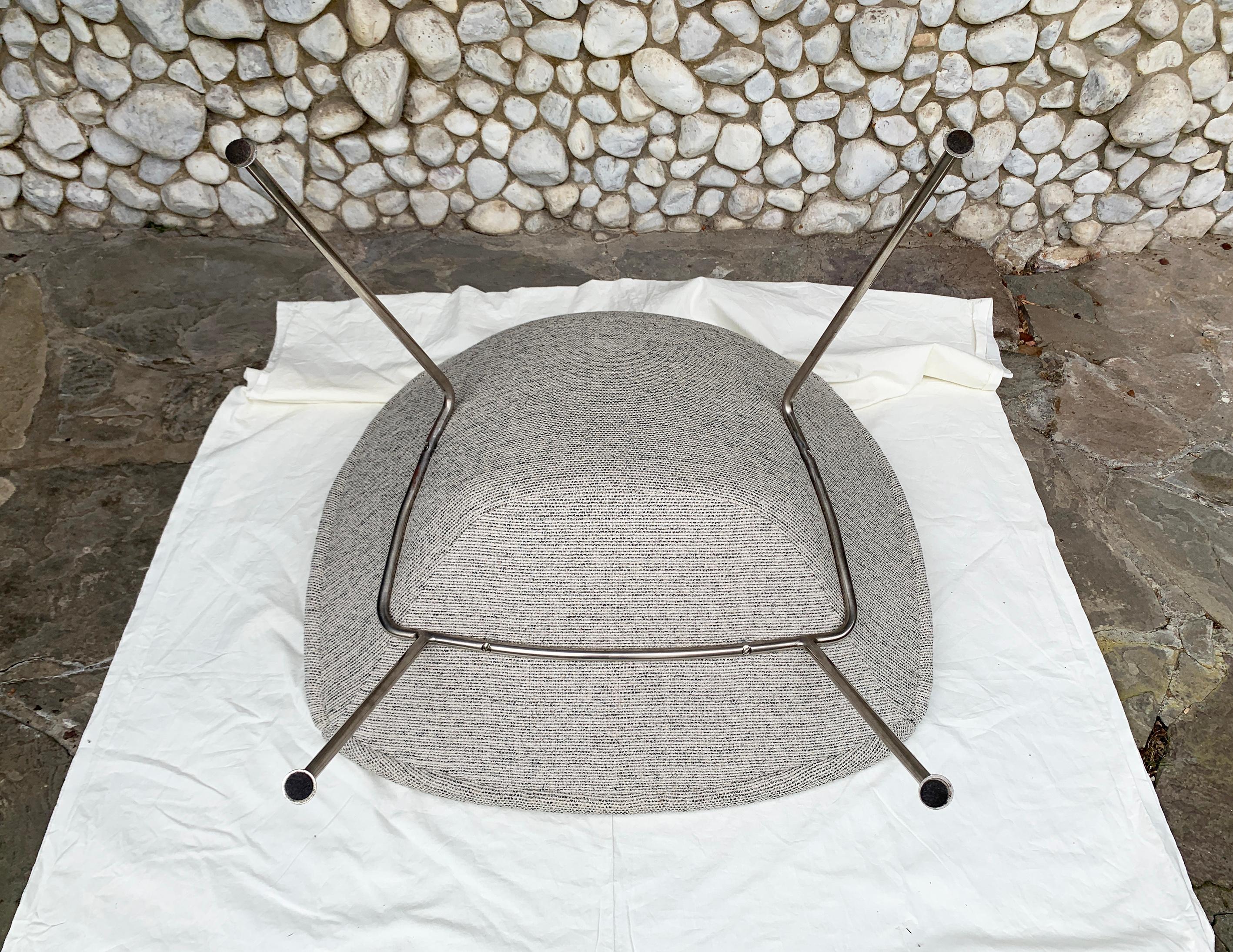 Vintage Oyster Chair by Pierre Paulin for Artifort, 1960s in Kvadrat Upholstery For Sale 6