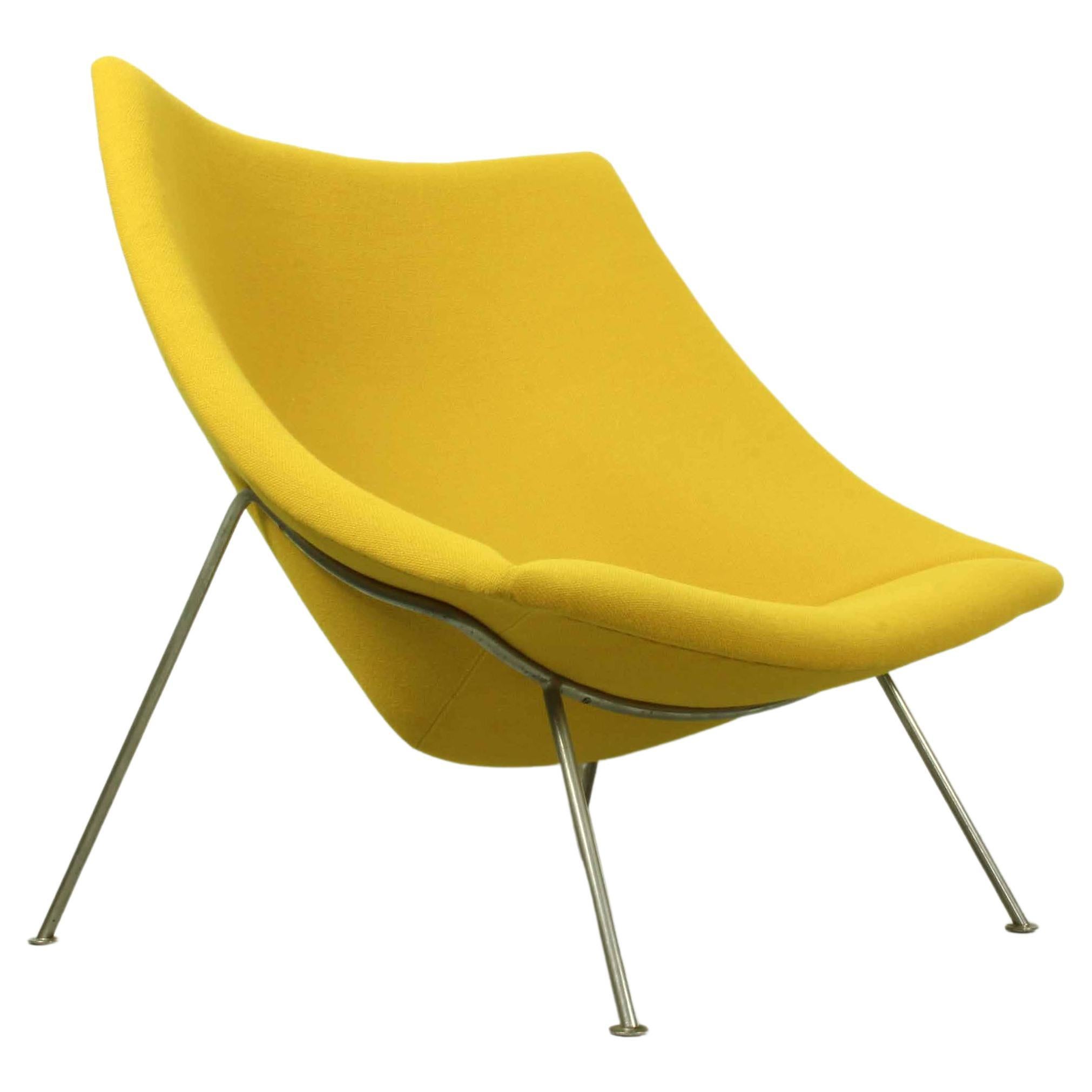 Vintage Oyster Chair by Pierre Paulin for Artifort in Kvadrat Hallingdal