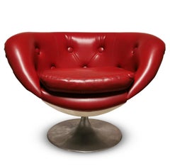 Sillón Vintage P180 de Gastone Rinaldi, 1968