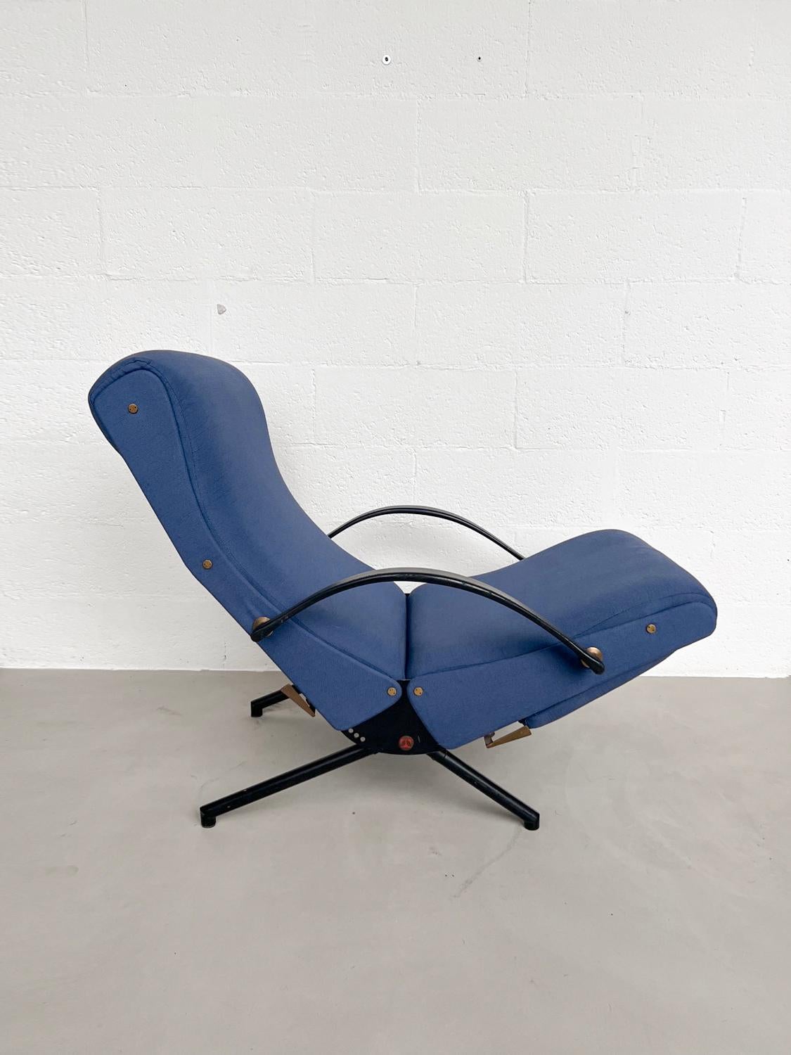 Mid-Century Modern Vintage P40 lounge chair by Osvaldo Borsani For Sale