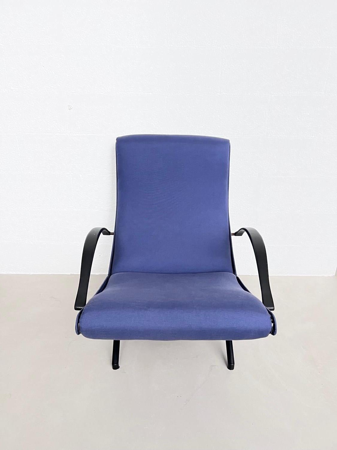 Mid-20th Century Vintage P40 lounge chair by Osvaldo Borsani For Sale