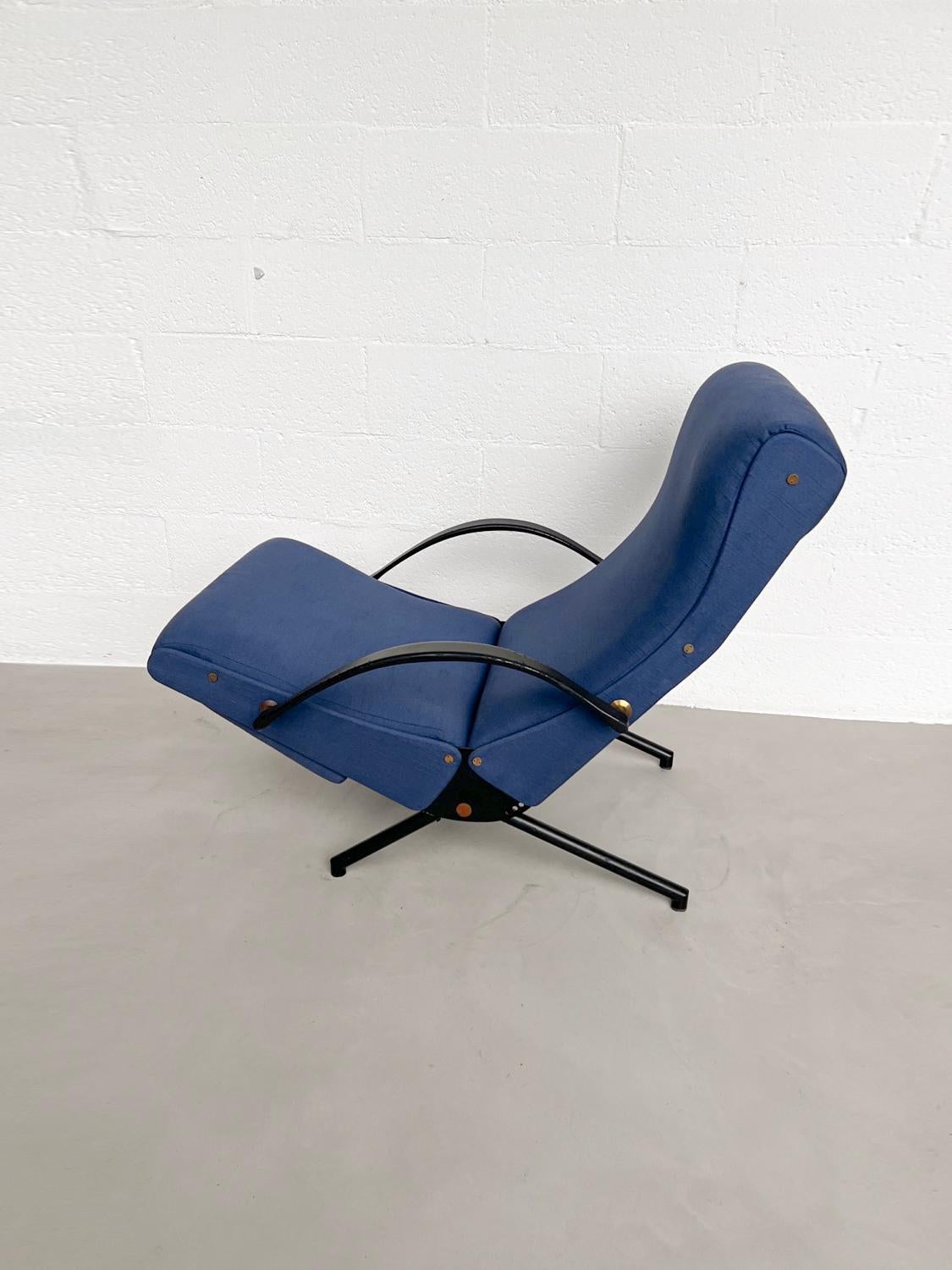 Vintage P40 lounge chair by Osvaldo Borsani For Sale 1