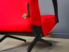 Vintage p40 lounge chair von Osvaldo Borsani für tecno, 1960er Jahre