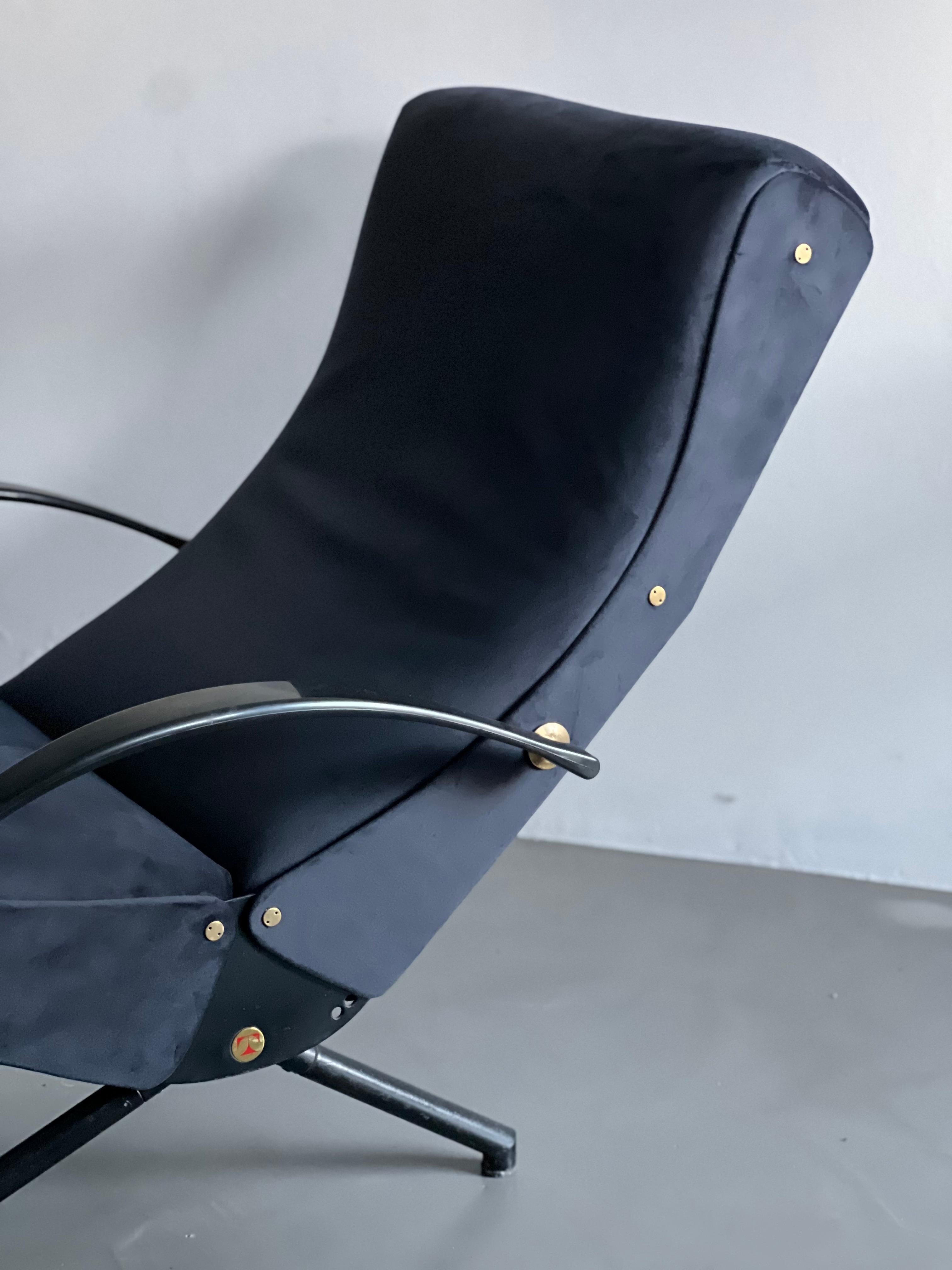 Vintage P40 Lounge Chair by Osvaldo Borsani for Tecno, First Series For Sale 3