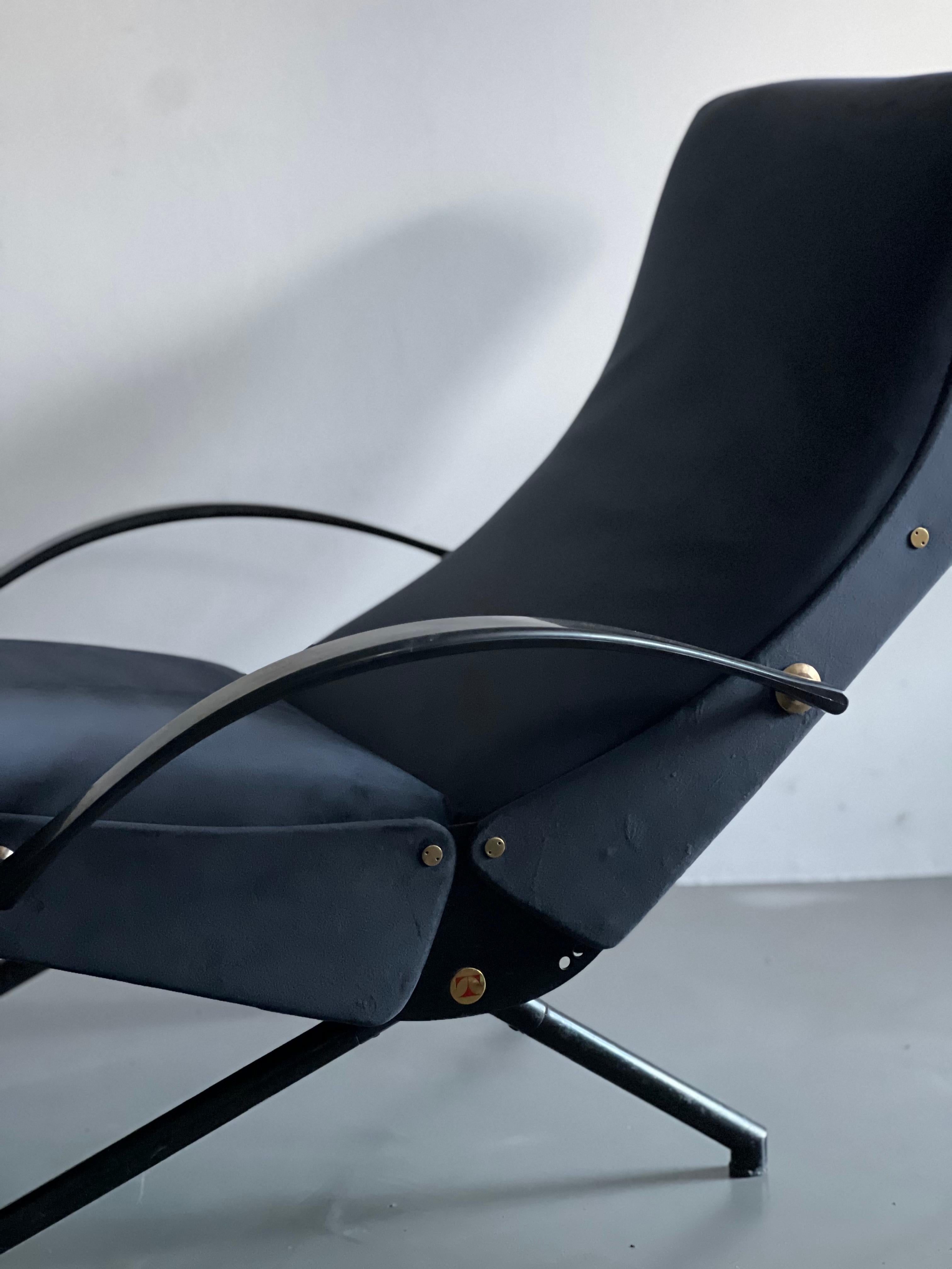 Mid-20th Century Vintage P40 Lounge Chair by Osvaldo Borsani for Tecno, First Series For Sale