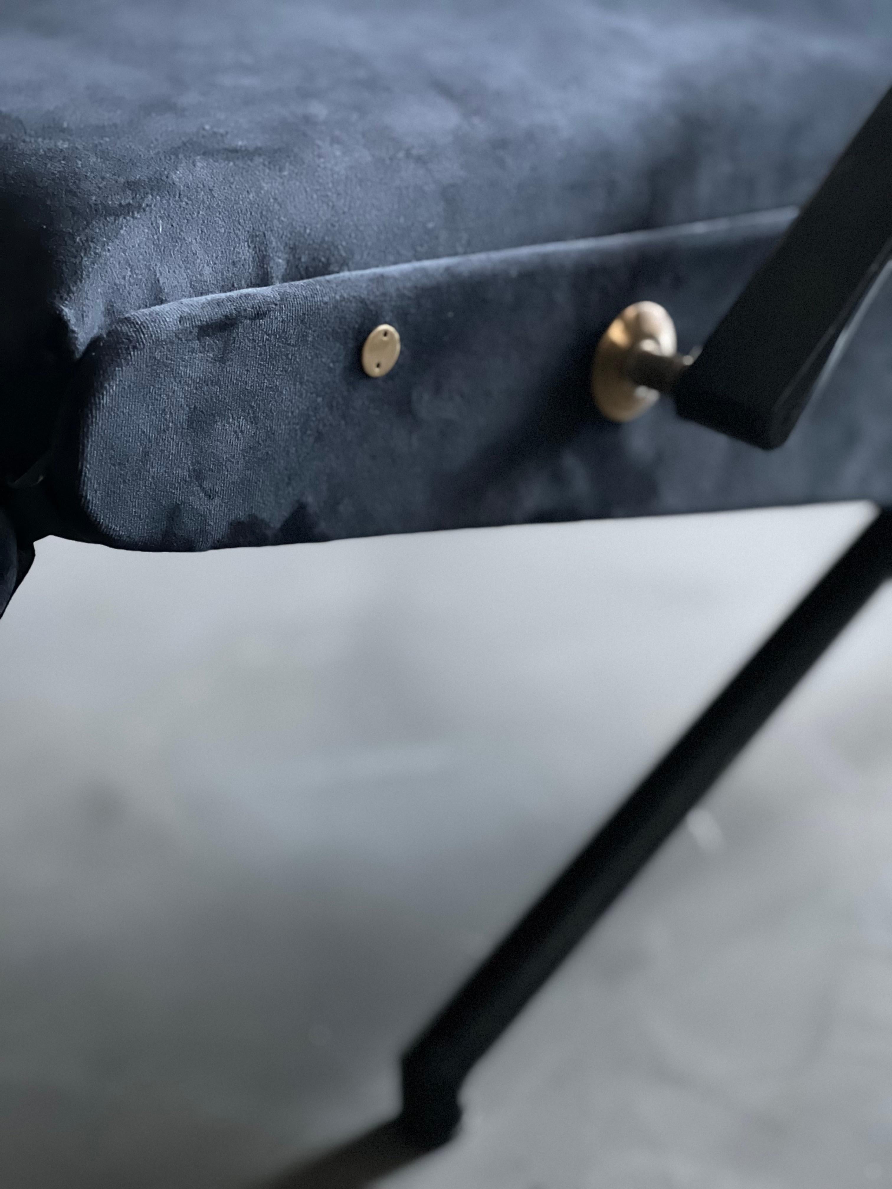 Metallo Lounge Chair P40 vintage di Osvaldo Borsani per Tecno, prima serie in vendita