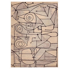 Nazmiyal Collection Alfombra Vintage Pablo Picasso "La cocina" inspirada en el arte