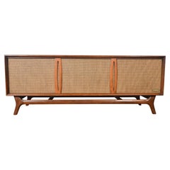 Vintage Packard Bell Space Age Stereo Console in Walnut