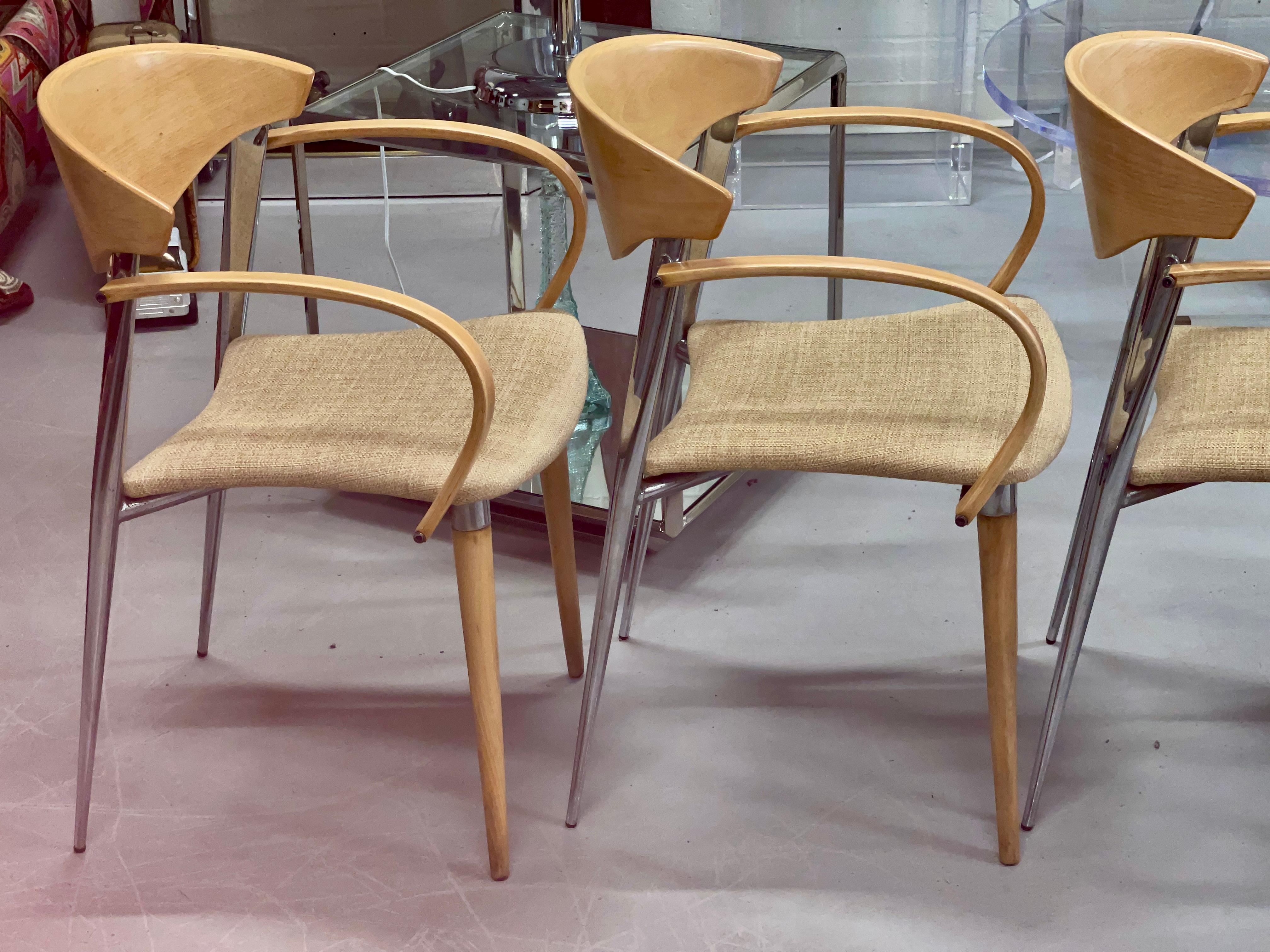 Hand-Crafted Vintage Paco Capdell Dining Chairs