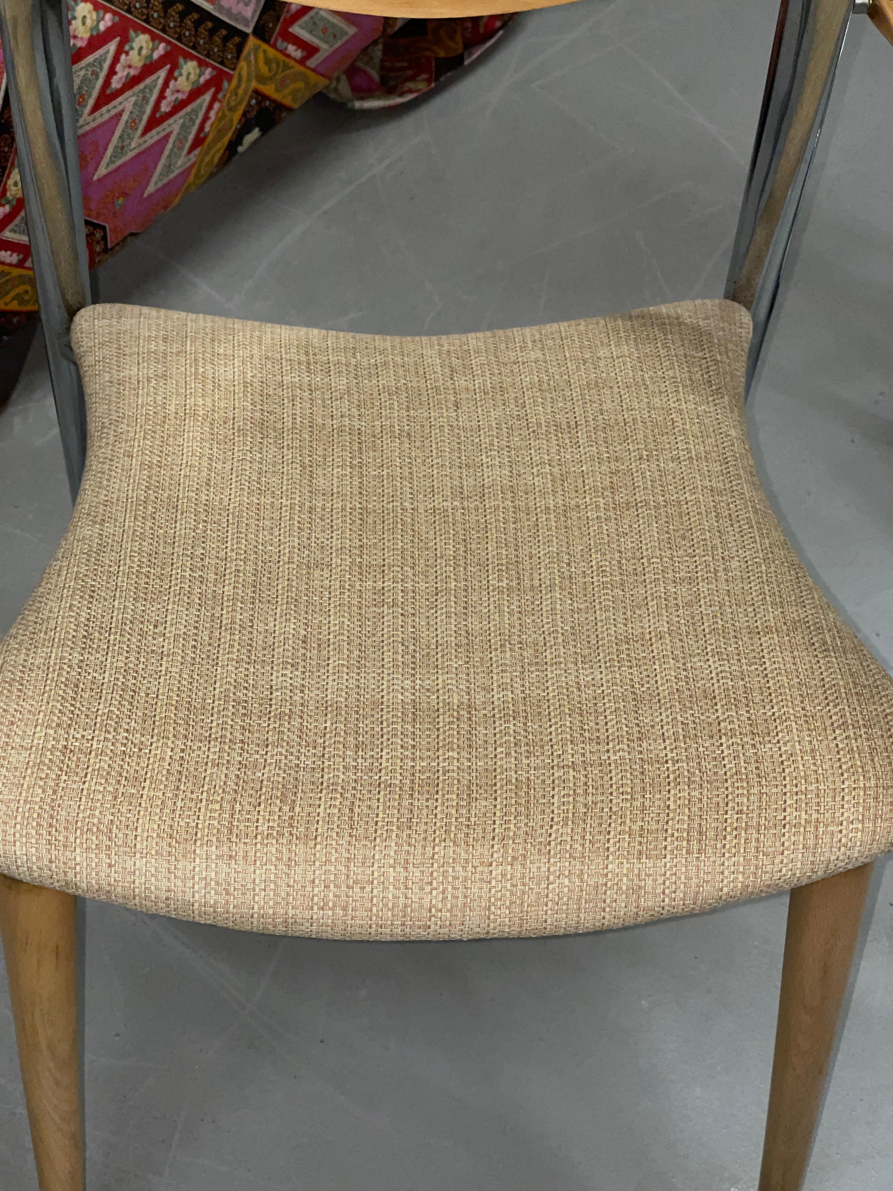 Métal Chaises de salle à manger vintage Paco Capdell
