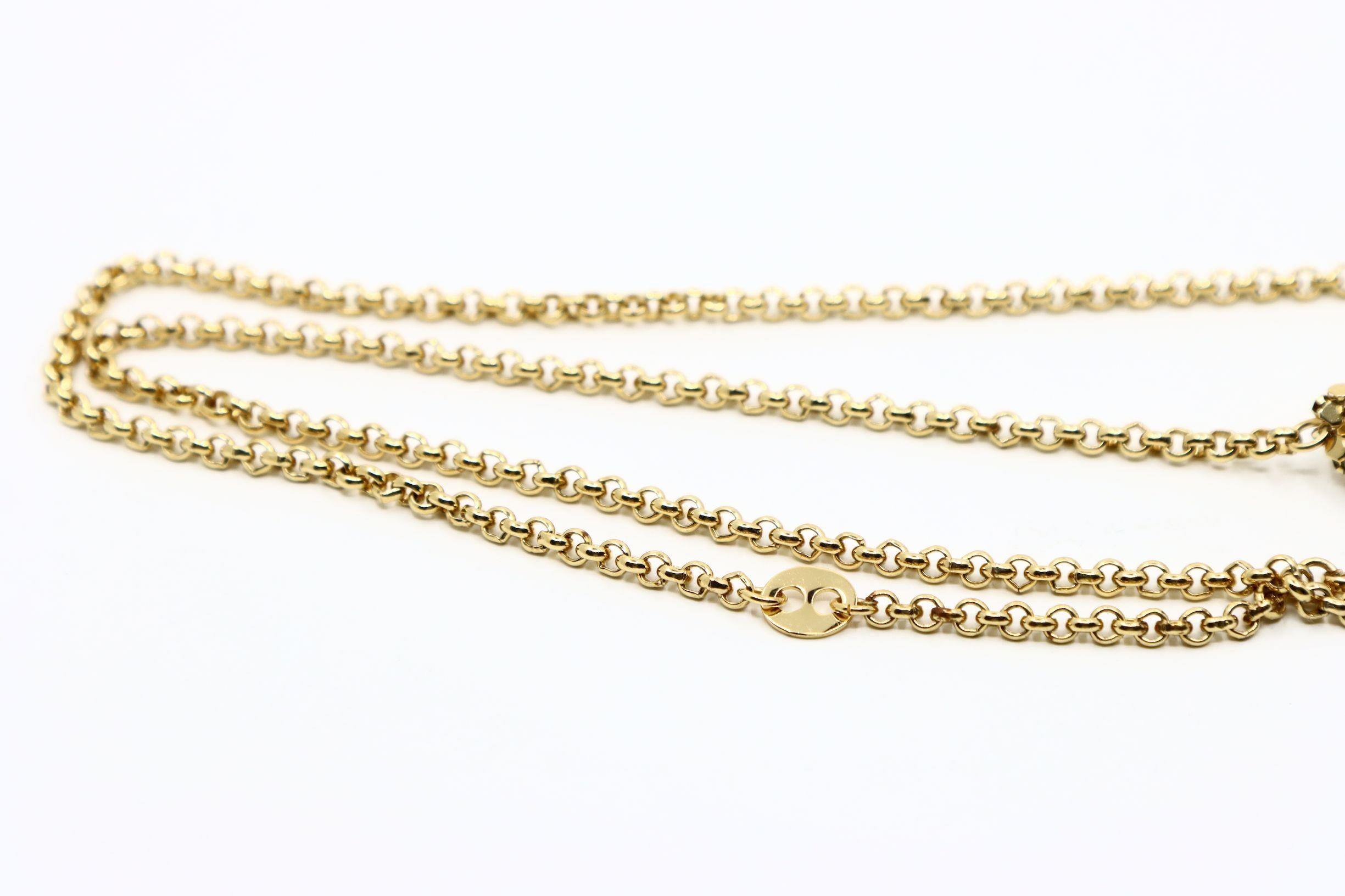 Vintage Paco Rabanne Gold Tone Chainmail Mini Handtasche Halskette im Angebot 7