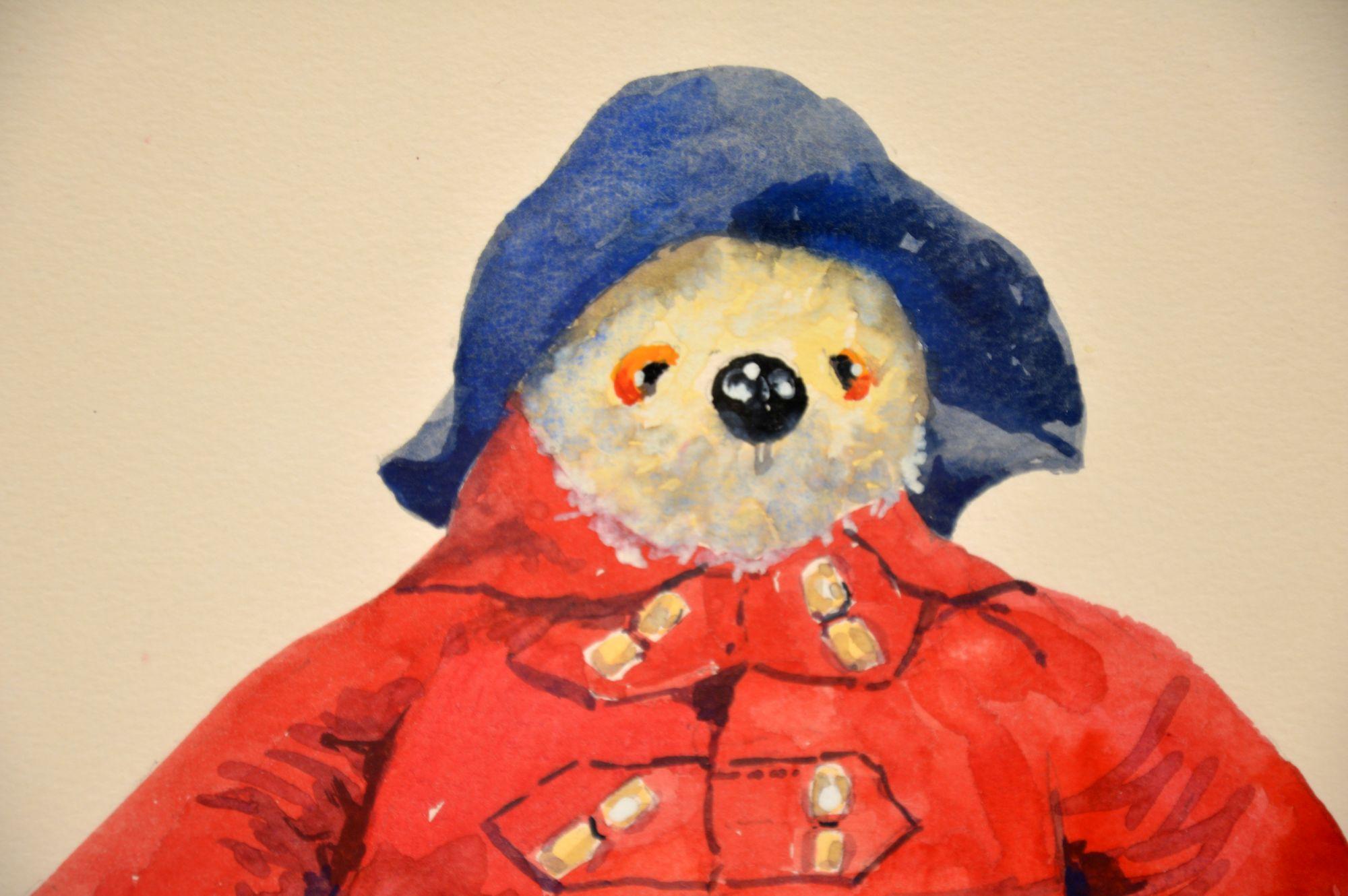 paddington bear painting