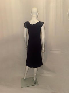Vintage Paddy Campbell Wool Crepe Cocktail / Dinner dress