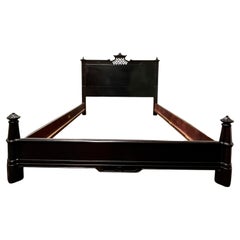 Vintage Pagoda Bed King Furniture Co. NY, NY.