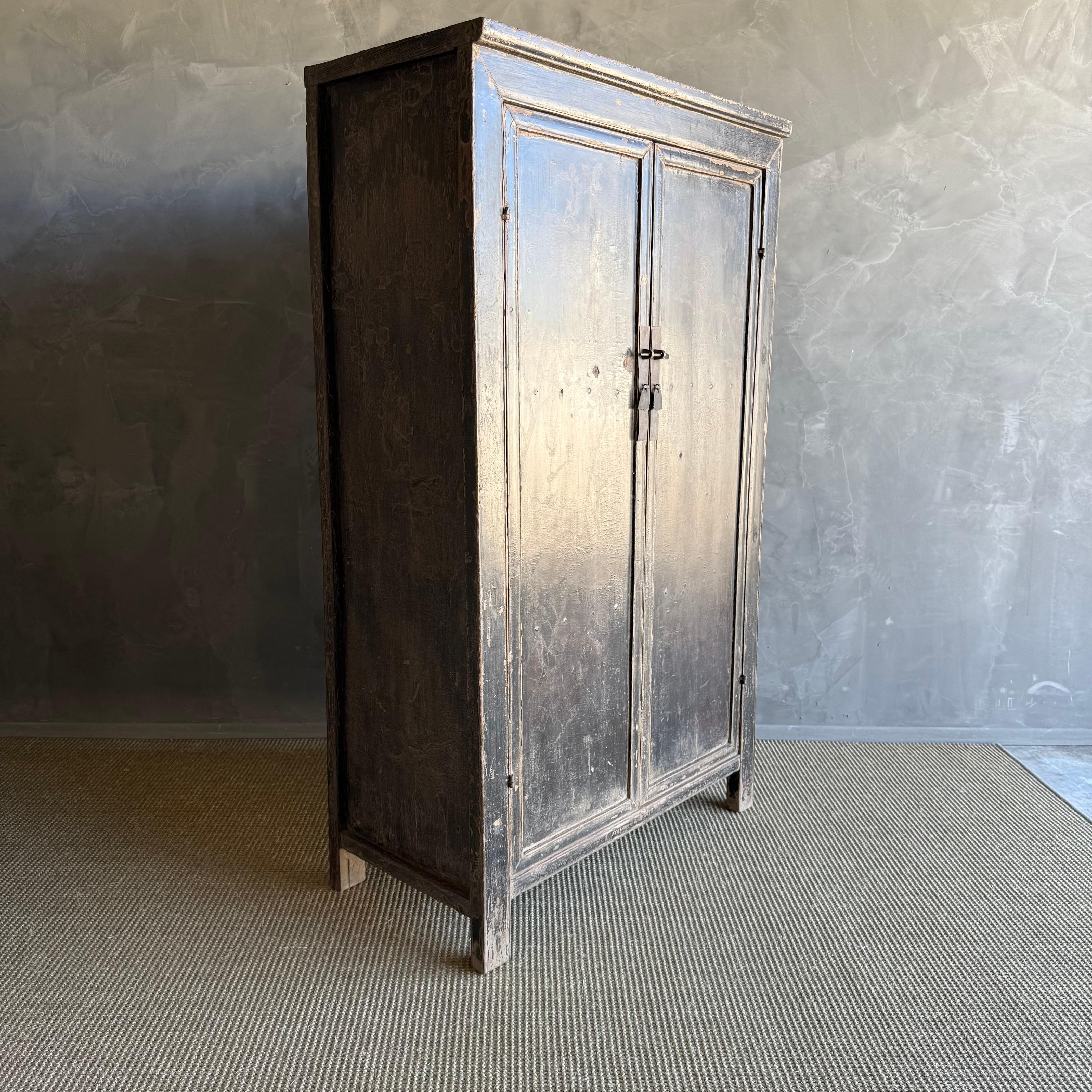 Vintage gemalt Armoire mit Blumenmotiv 6