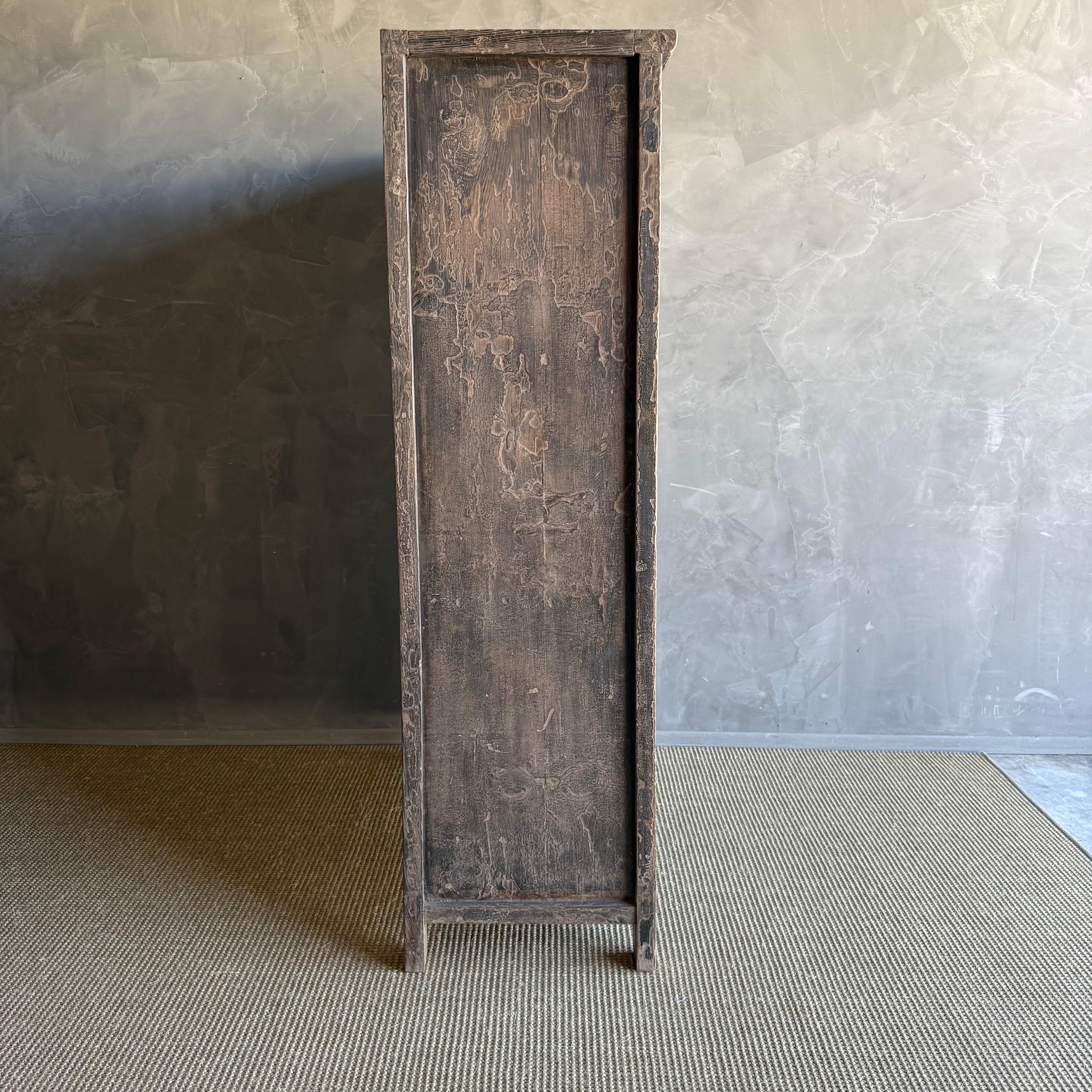 Vintage gemalt Armoire mit Blumenmotiv 7