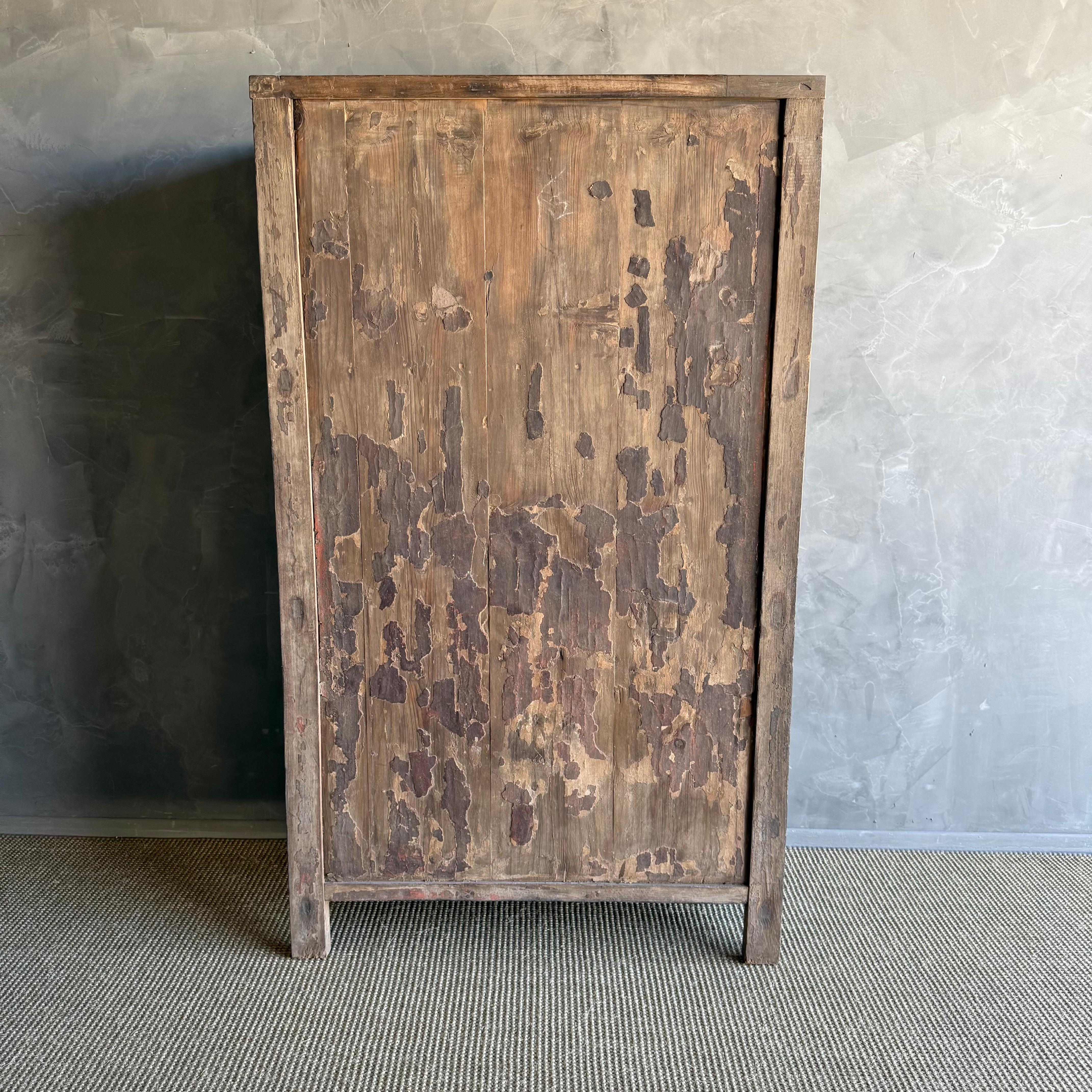 Vintage gemalt Armoire mit Blumenmotiv 8
