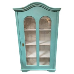 Vintage Painted Display Cabinet