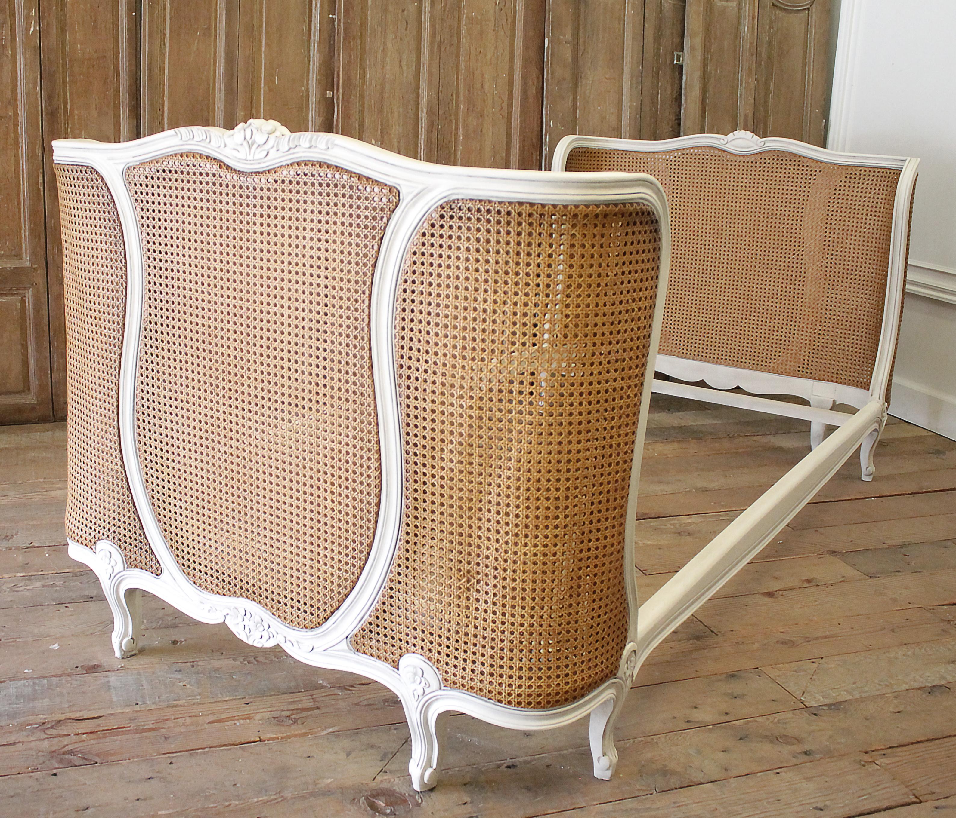 antique cane daybed