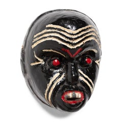 Vintage Painted Mexican Dance Mask