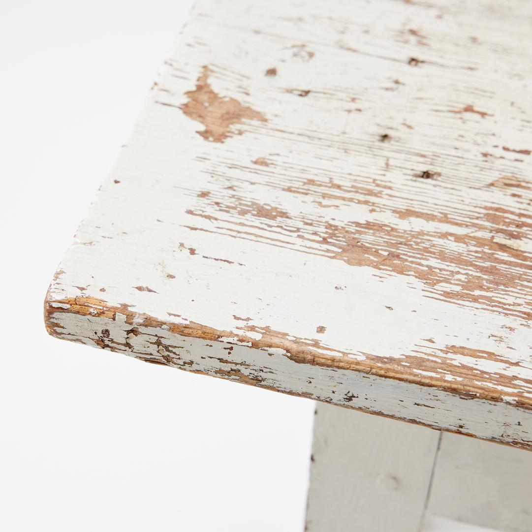 Table d'appoint vintage peinte en vente 5