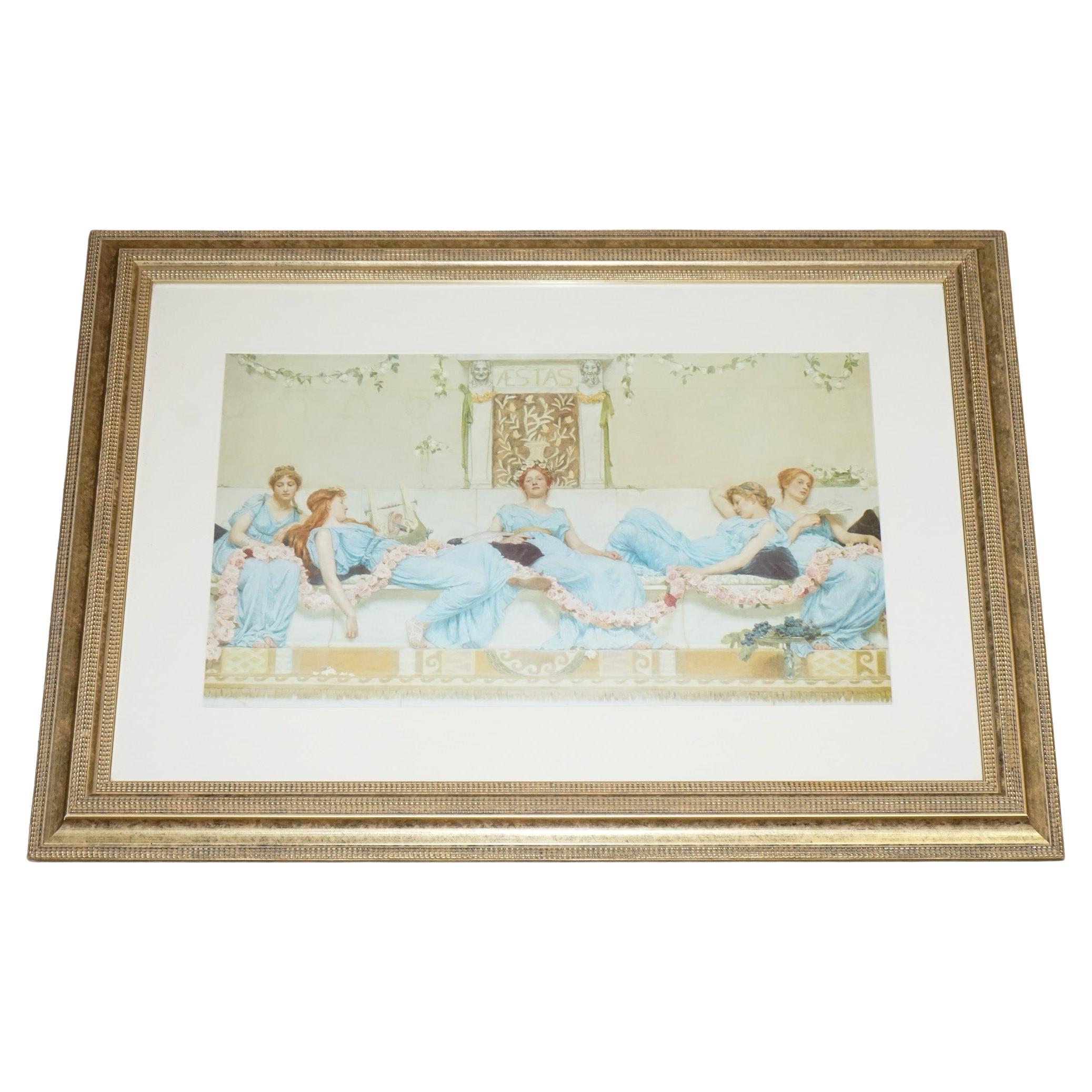 STAMPA DI PITTURA D
EPOCA 
INTERCLUDERE
 DI WILLIAM REYNOLDS-STEPHENS 82 x 113 CM