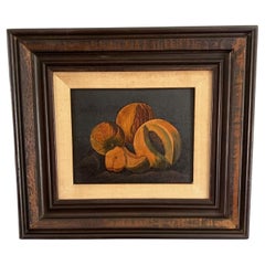 Vintage Painting Natura morta con frutta - Studio di Mellon