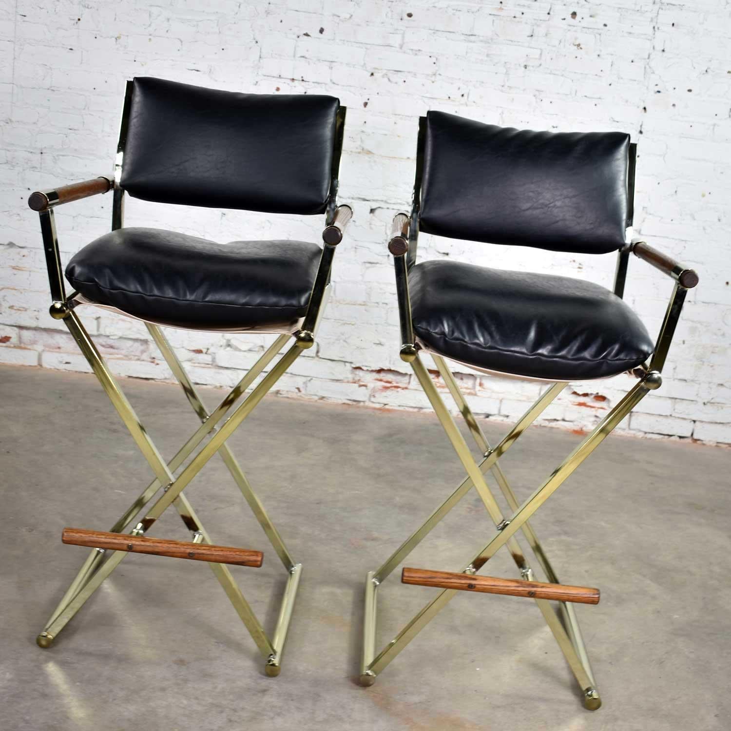 director chair bar stools