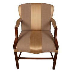 Vintage Pair George III Style Rose Tarlow Melrose House Arm Chairs