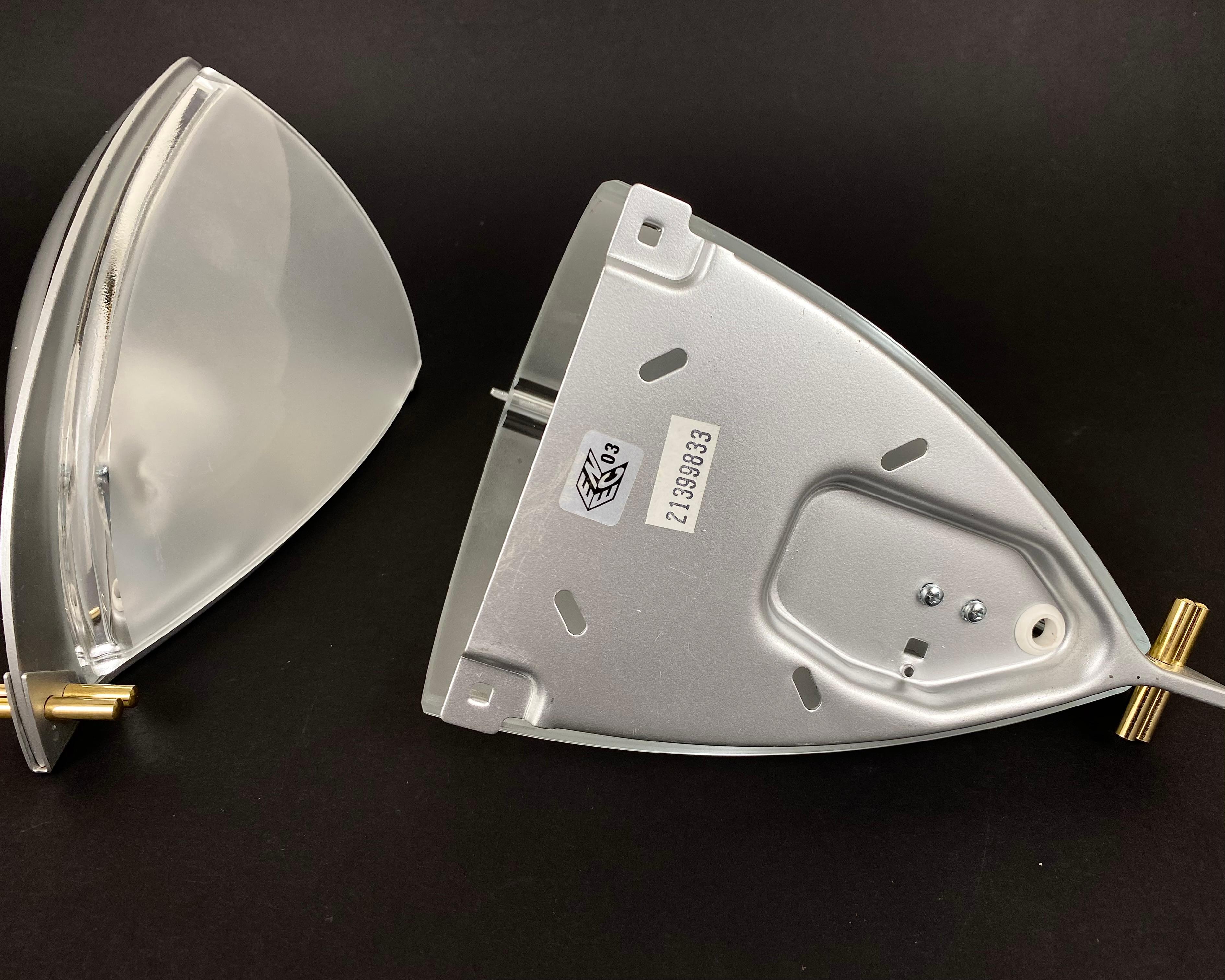 Vintage Pair Handcrafted Wall Lights Sconces VeArt Vesta Gizmondi, Italien, 90er Jahre im Zustand „Hervorragend“ im Angebot in Bastogne, BE