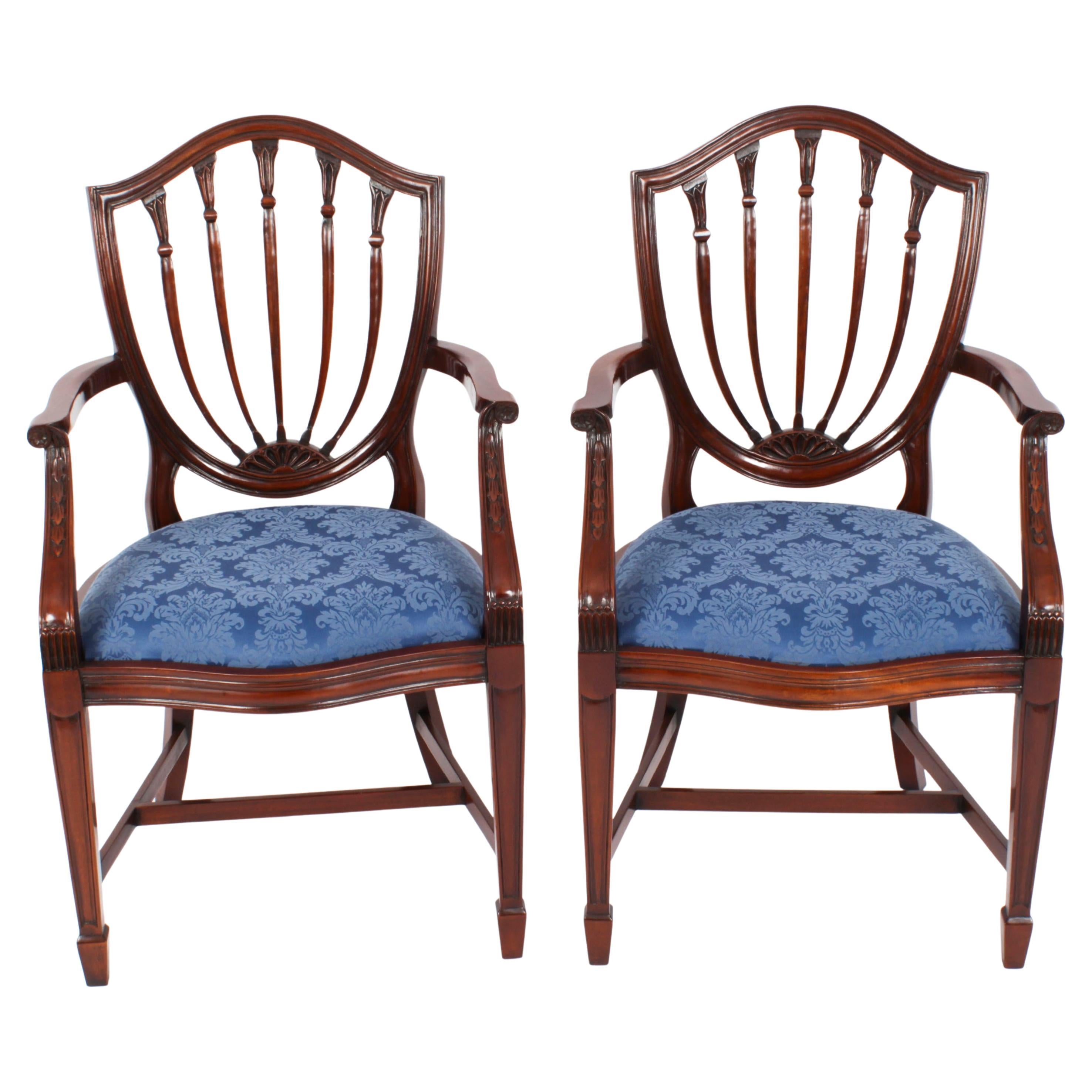 Hepplewhite Style Arm Chair For Sale at 1stDibs hepplewhite chair