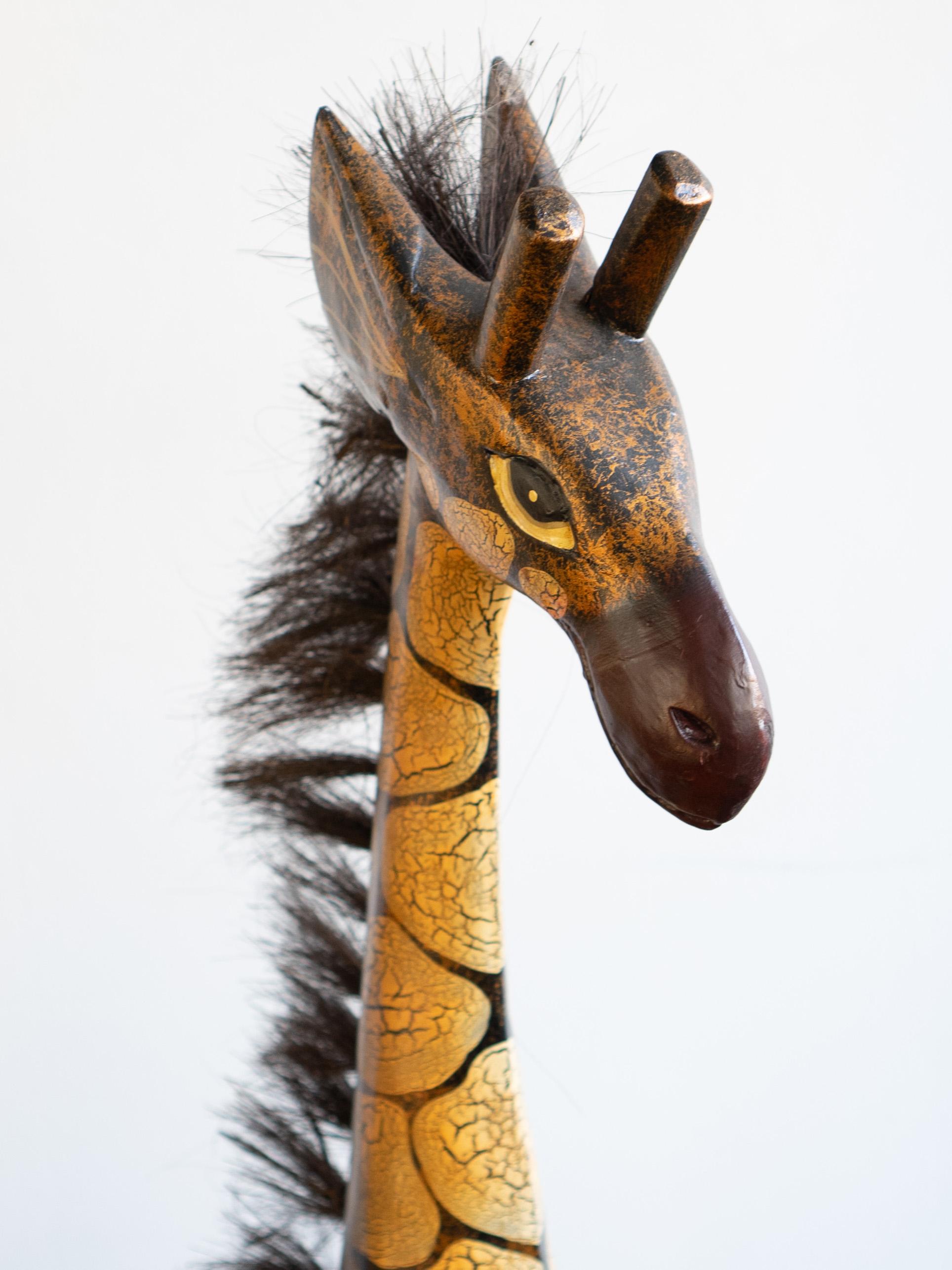 6 foot giraffe statue