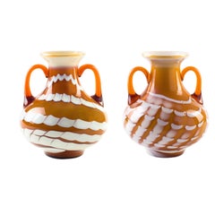 Vintage Pair of Amphoras, Europe, Mid-20th Century