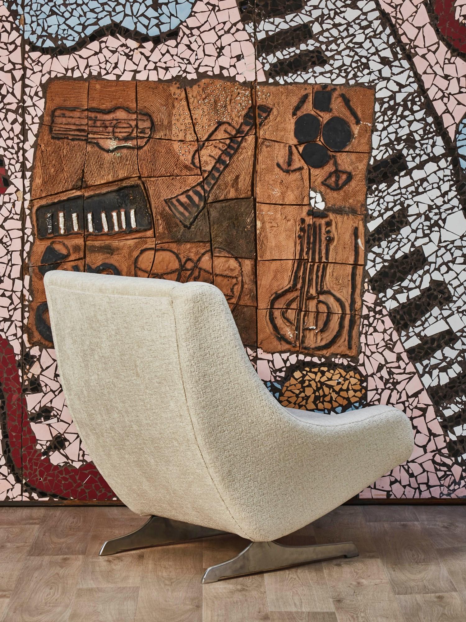 Mid-Century moderno Coppia di poltrone Vintage By Prezzo di Costo in vendita