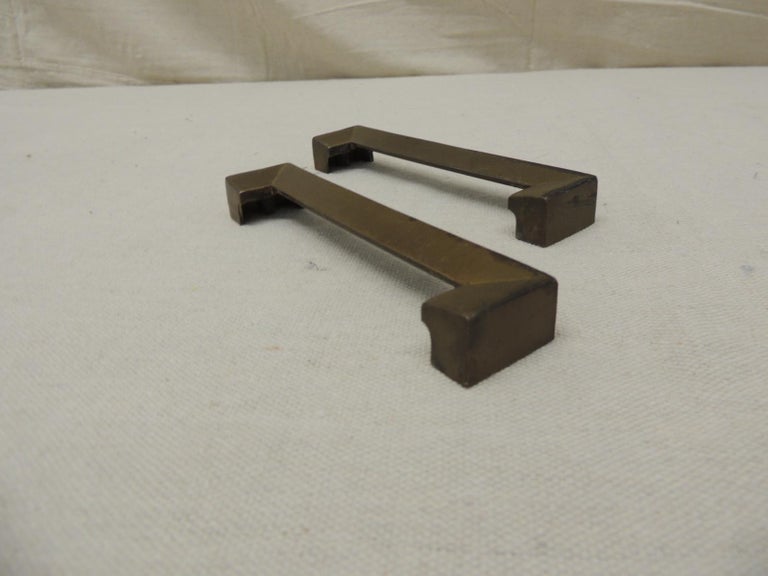 Vintage Pair of Art Deco Pulls For Sale at 1stDibs vintage