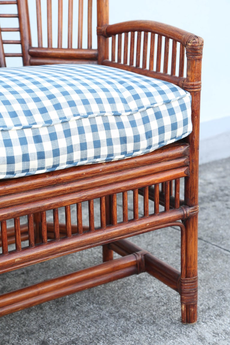 Vintage Pair of Bamboo Brighton Chairs at 1stDibs