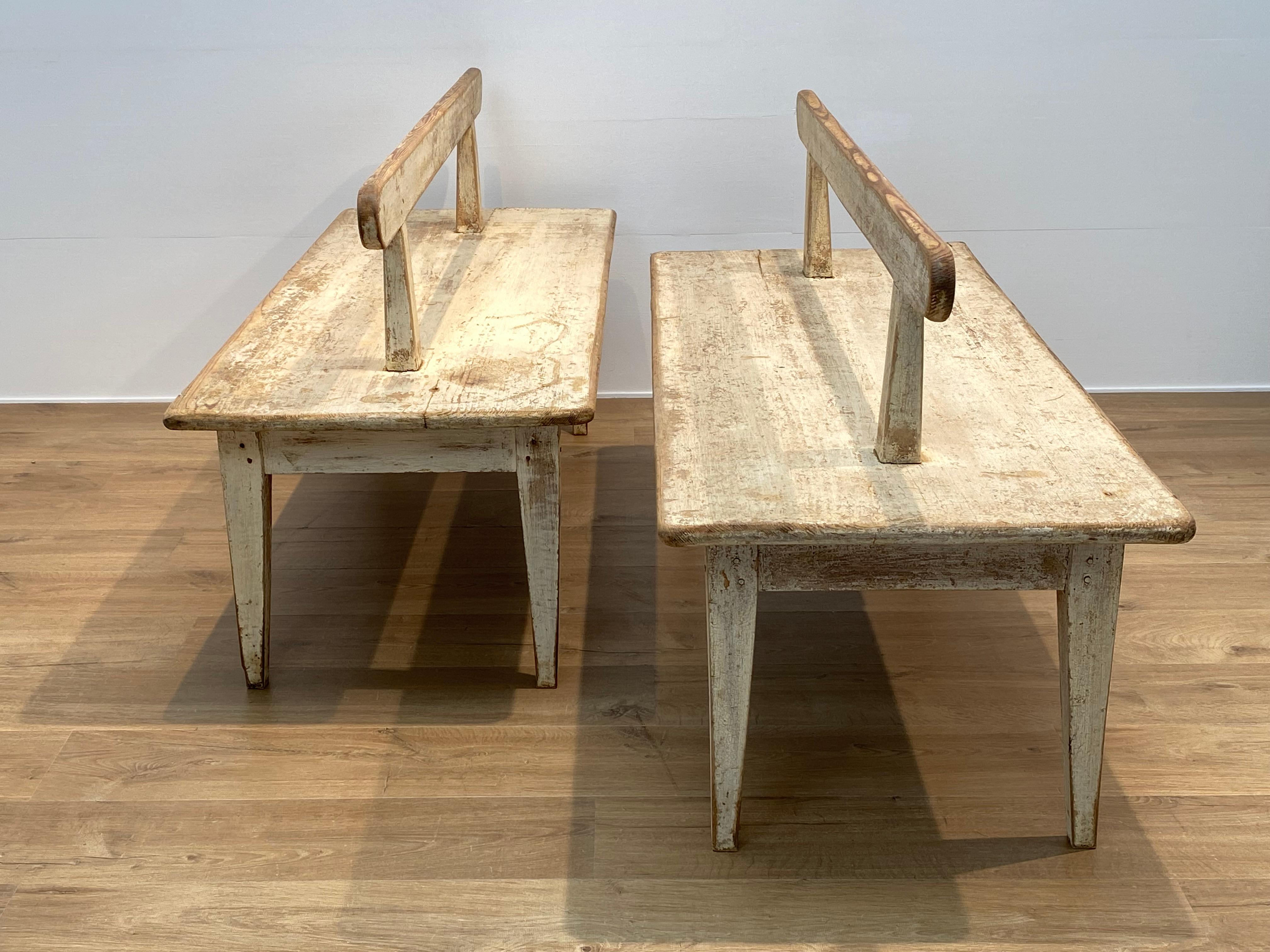 Vintage pair of Benches 4