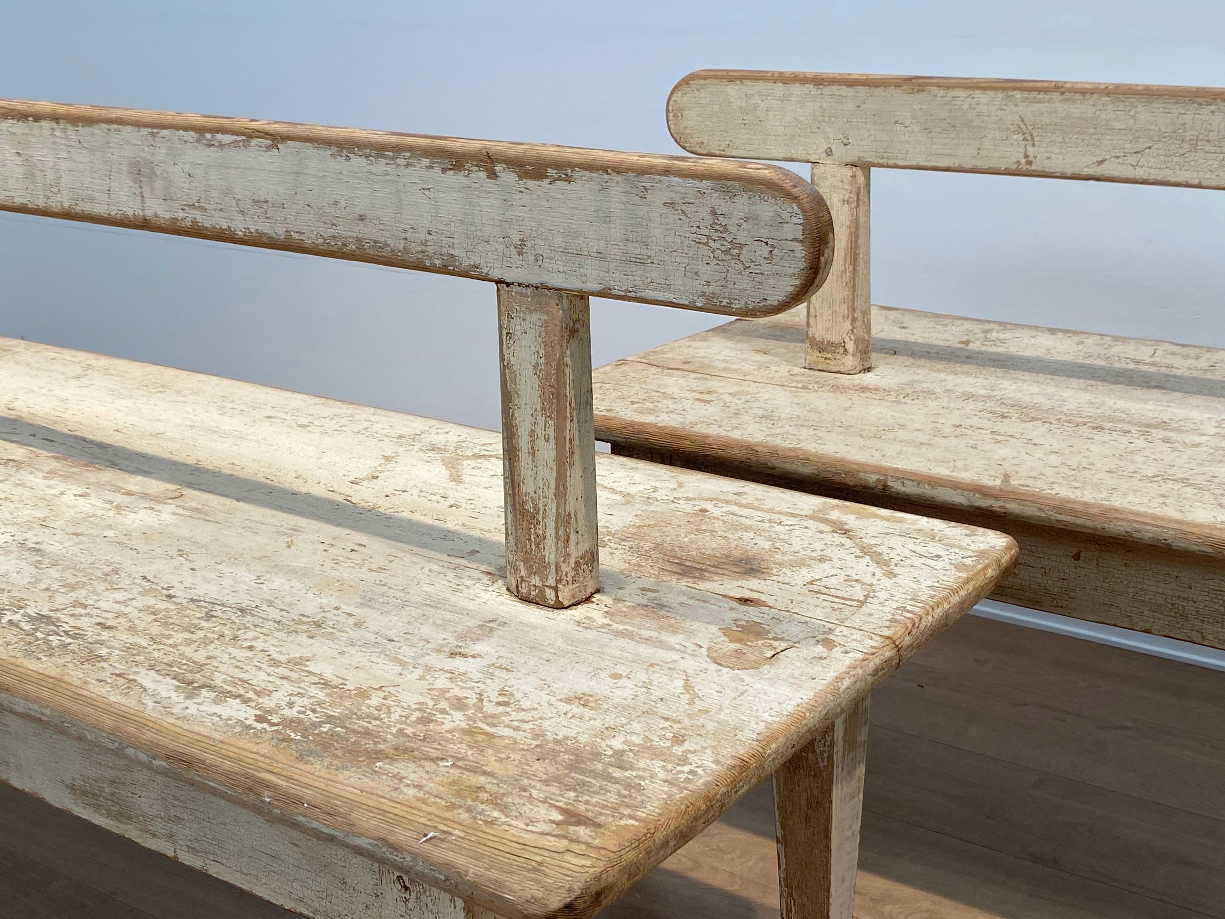 Vintage pair of Benches 2